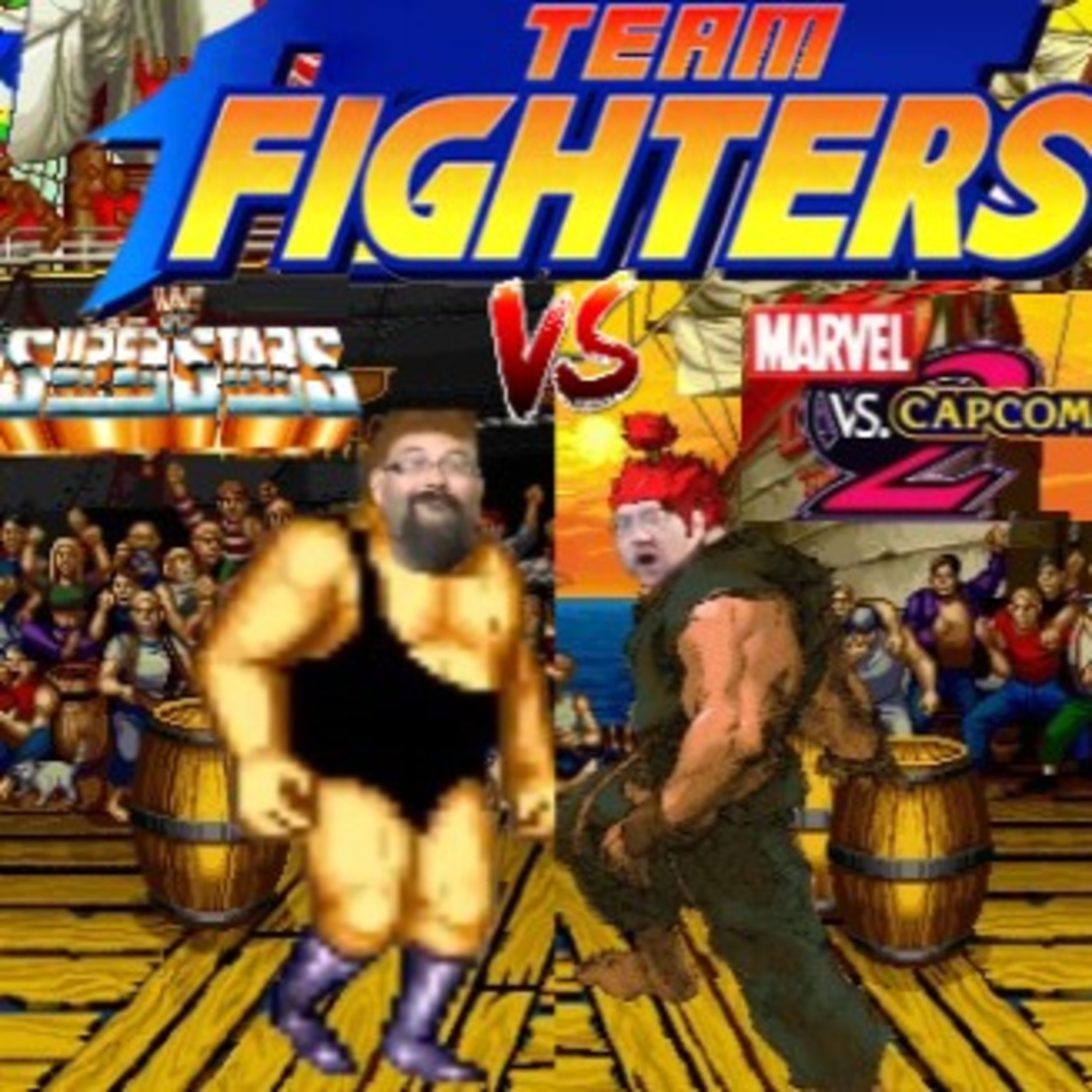 Team Fighting Games - WWF Superstars (Arcade) & Marvel Vs. Capcom 2 (Arcade) - ARG Presents 256 episode artwork