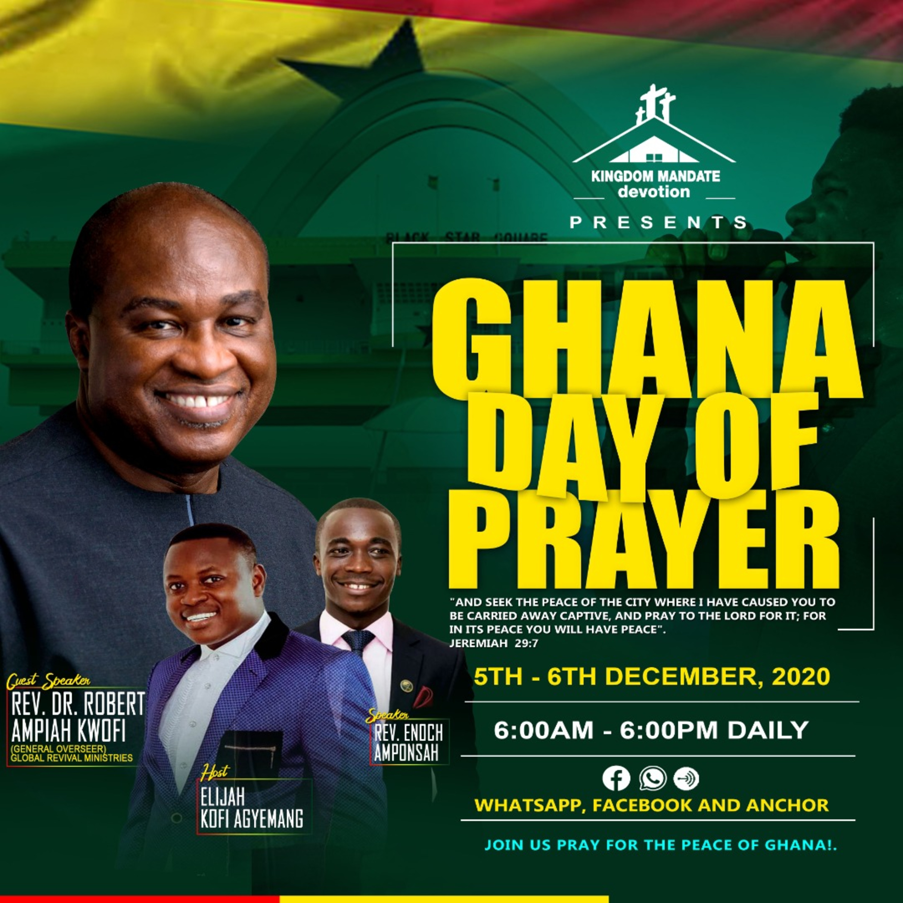 Day 1 - Topic: SUPERNATURAL ADVANTAGE
Rev. Dr. Robert Ampiah Kwofi episode artwork