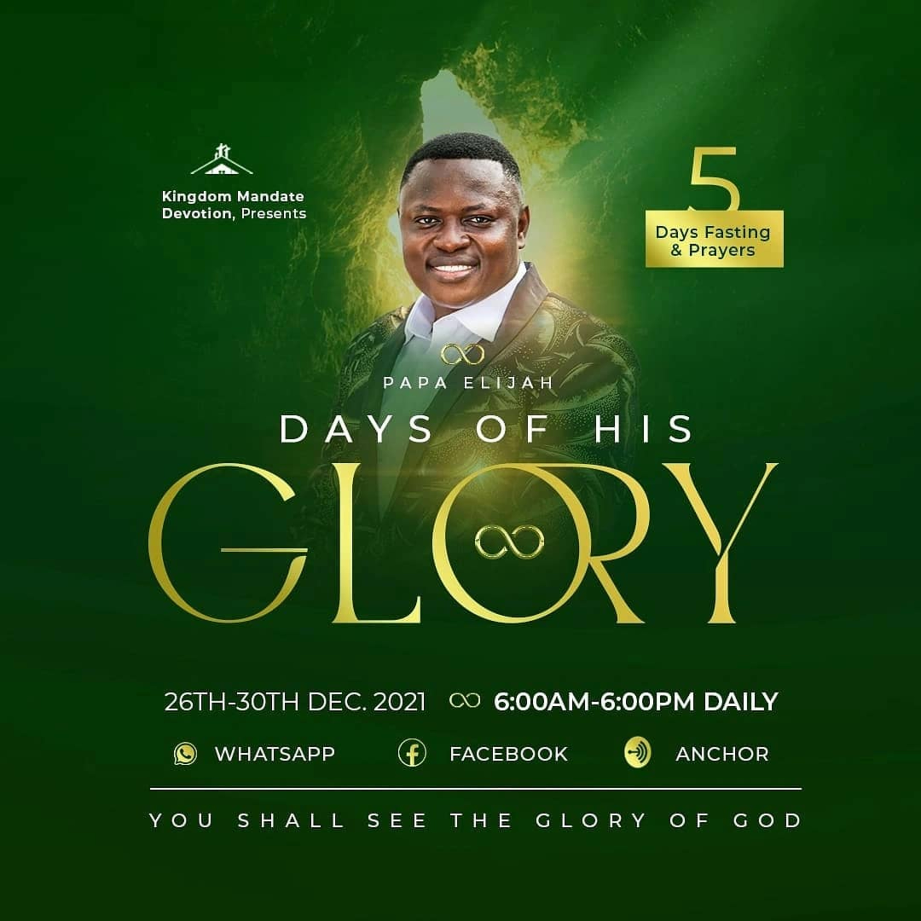 Day 4: CARRYING AND MANIFESTING GOD'S GLORY episode artwork