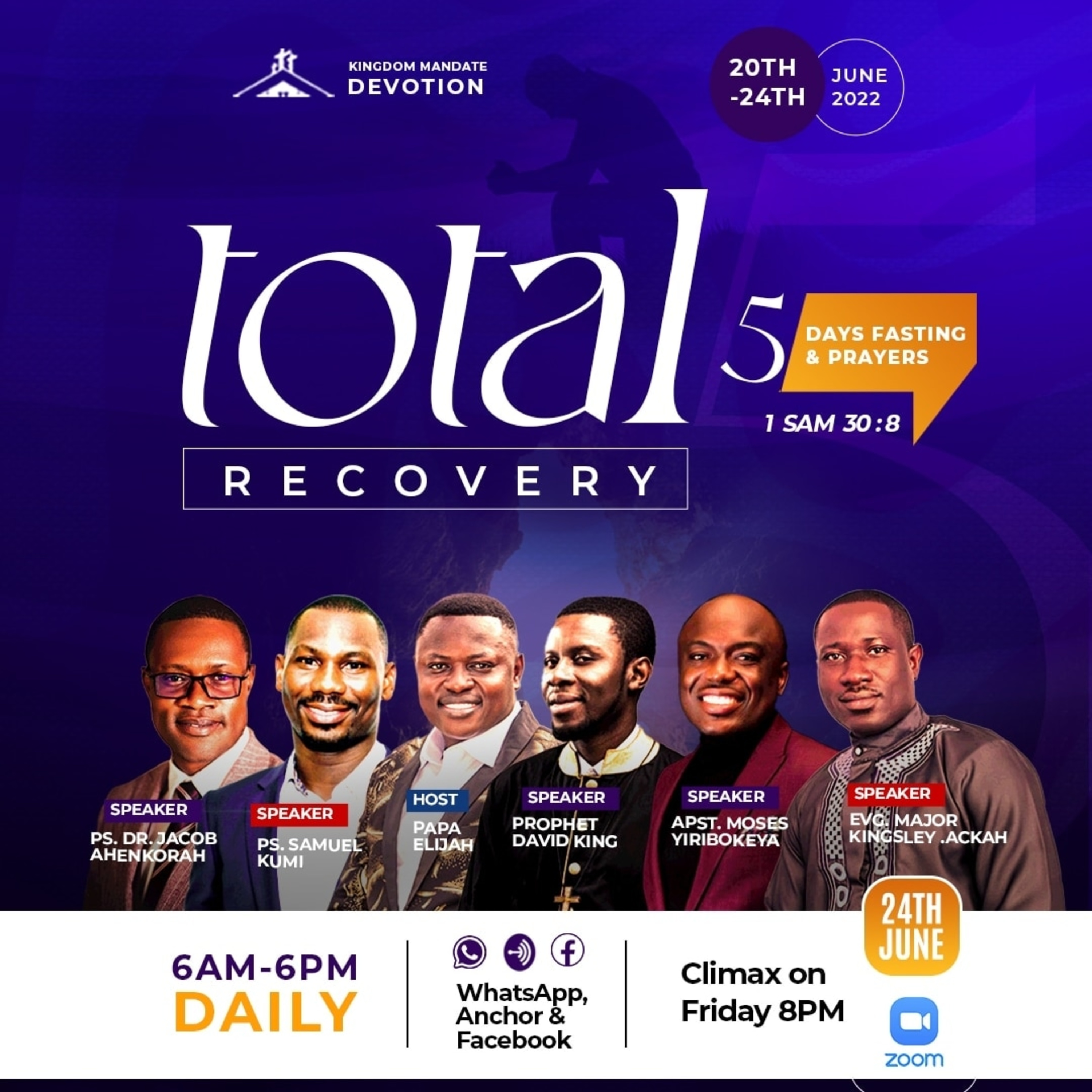 TOTAL RECOVERY DAY 2 - COVENANTED FOR TOTAL RECOVERY By Evg. Major Kingsley Ackah