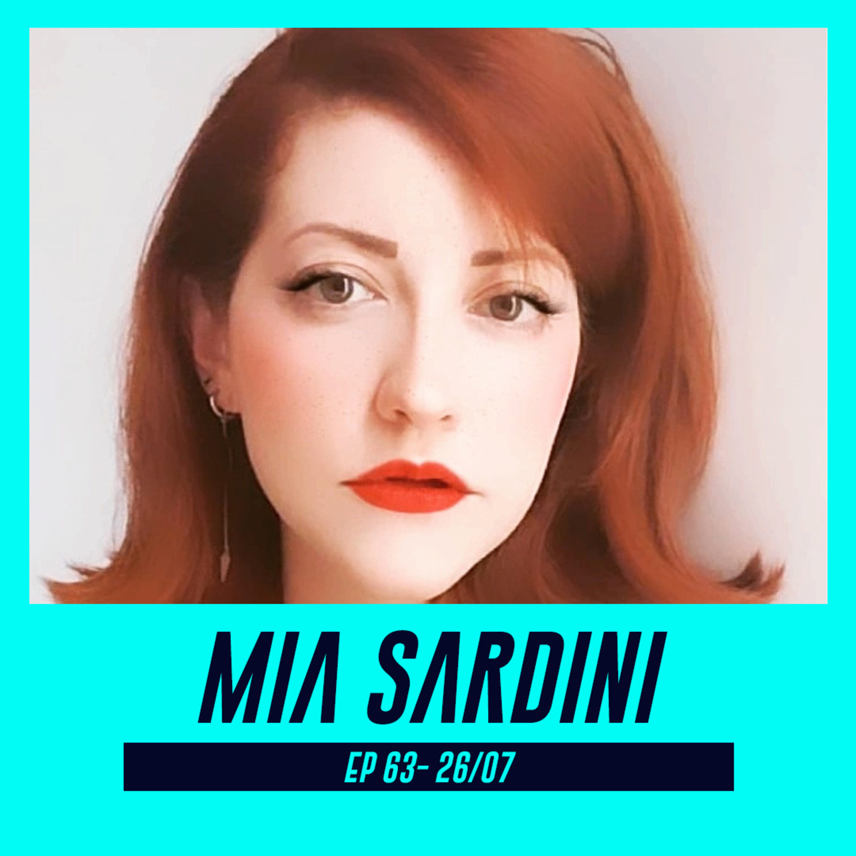 MIA SARDINI | escritora de horror, tradutora e criminóloga - Pod Ler e Escrever #63 episode artwork