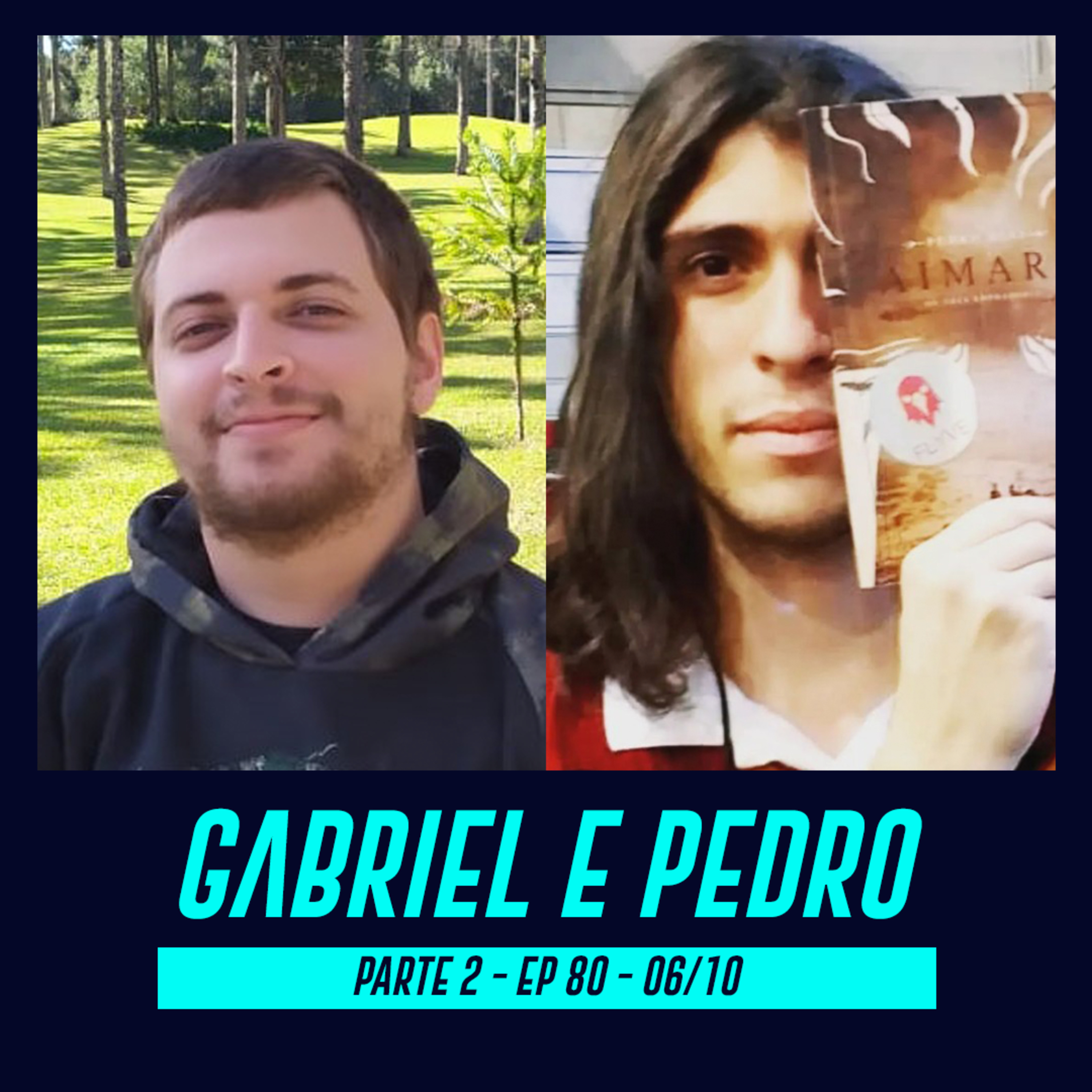 GABRIEL E PEDRO | Especial super-heróis na literatura - Pod Ler e Escrever #80 - PARTE 2 episode artwork