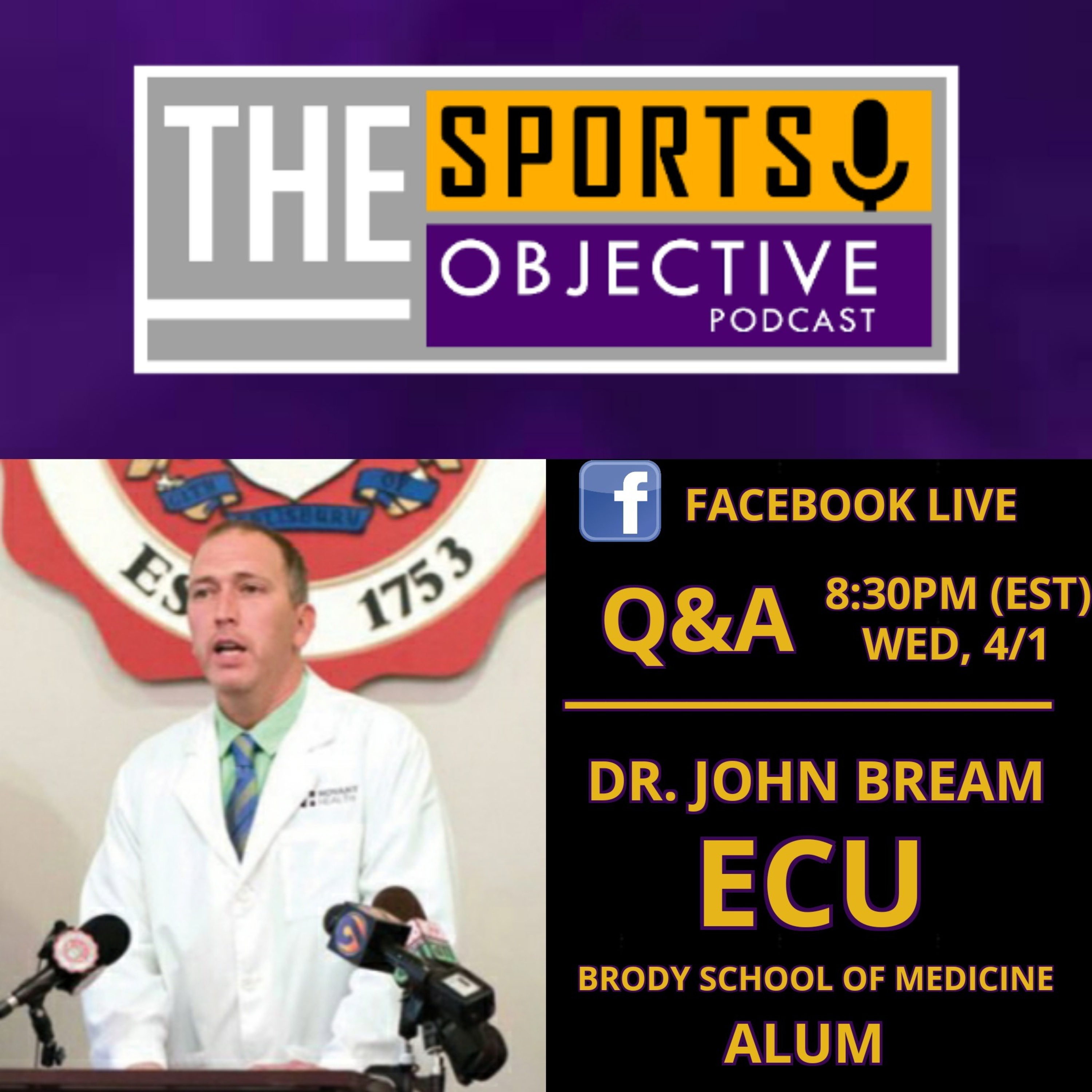 Dr. John Bream COVID-19 Q&A episode artwork