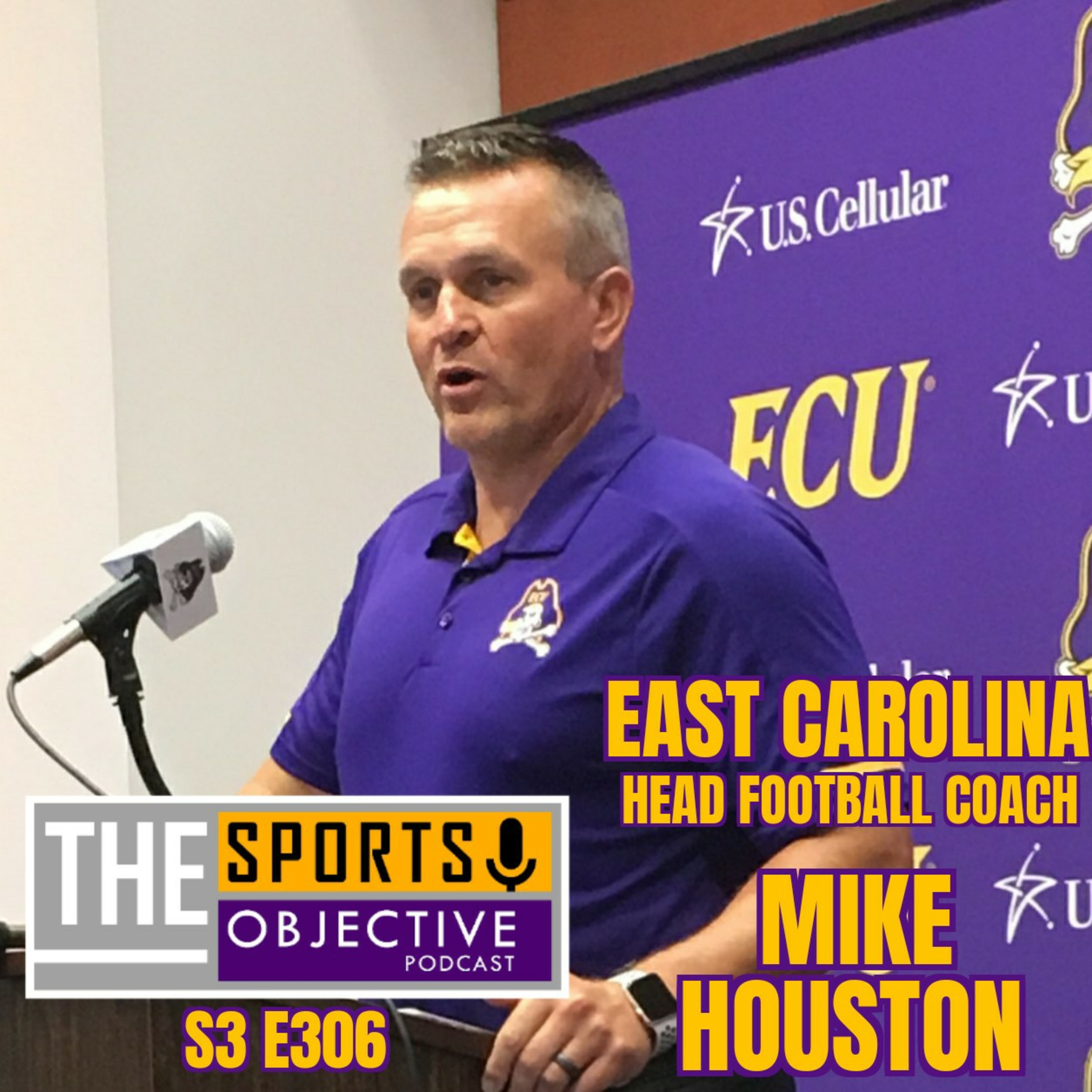 East Carolina Head Football Coach Mike Houston  episode artwork