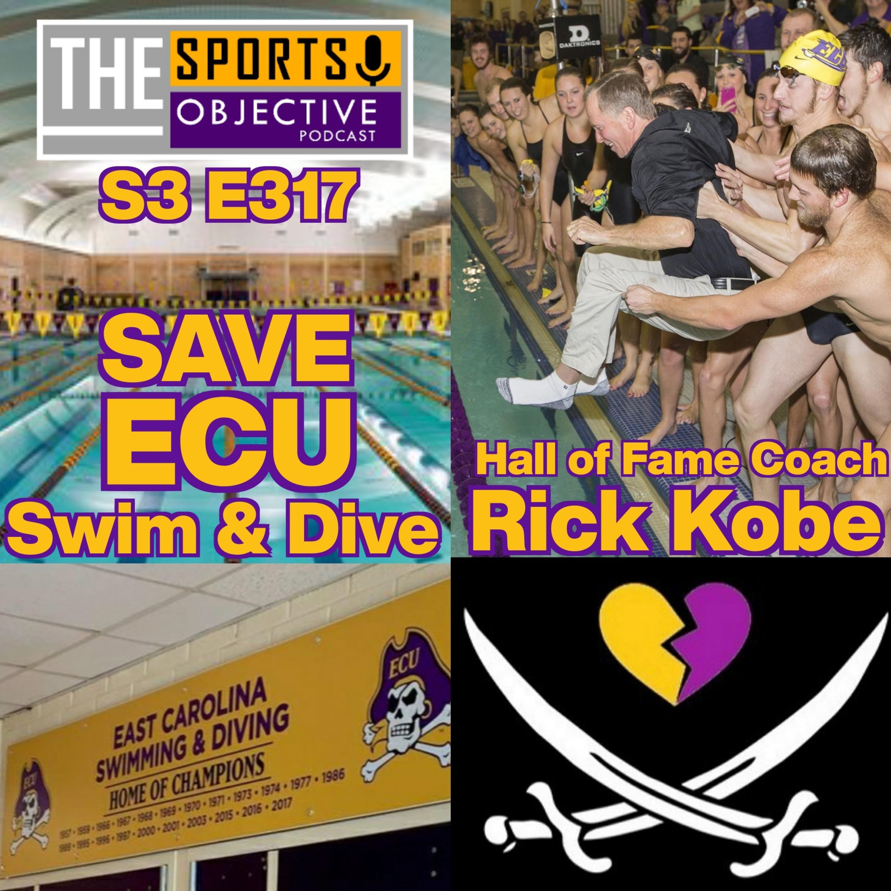 Save ECU Swim and Dive with former Head Coach Rick Kobe  episode artwork