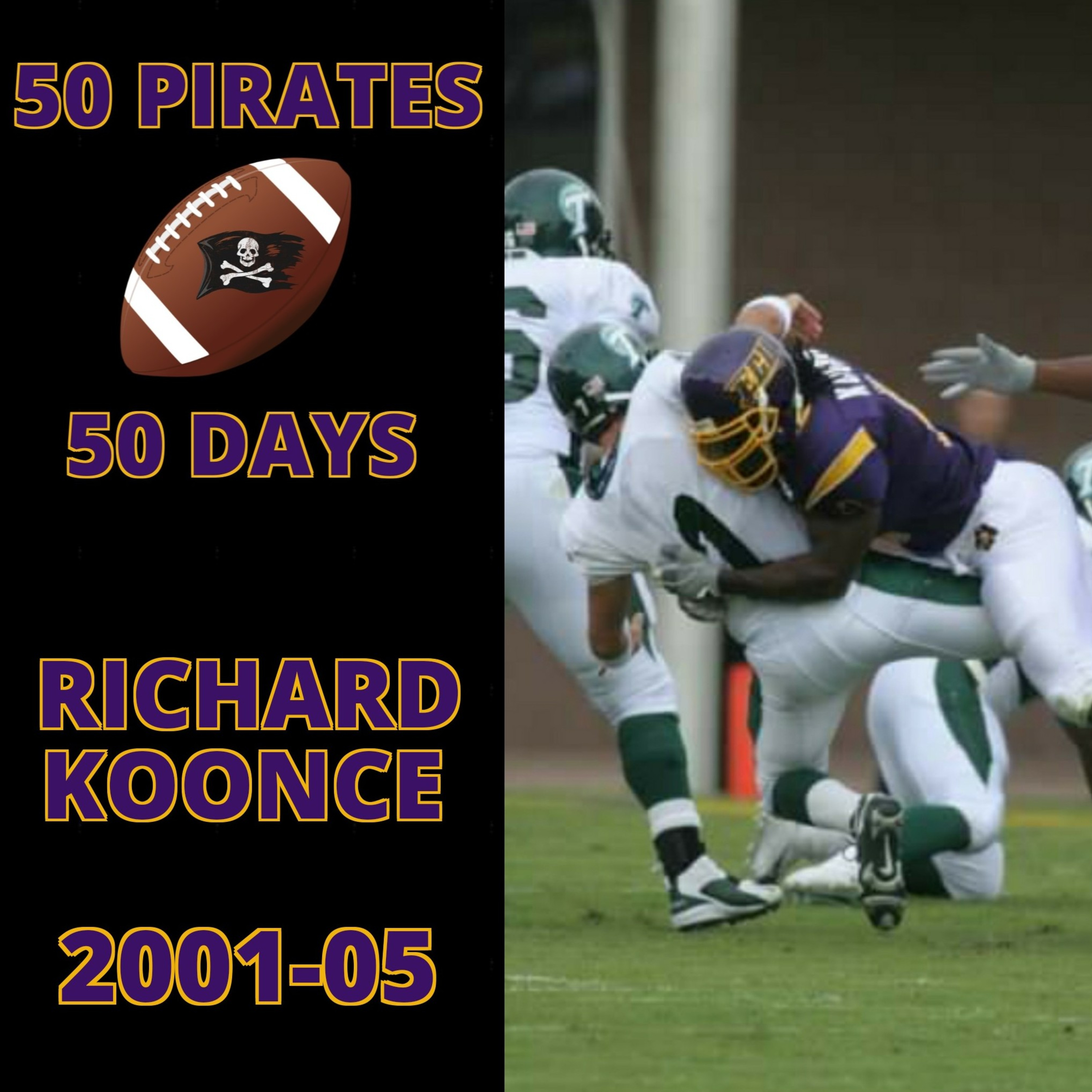 50 Pirates in 50 Days: Richard Koonce (2001-05) episode artwork