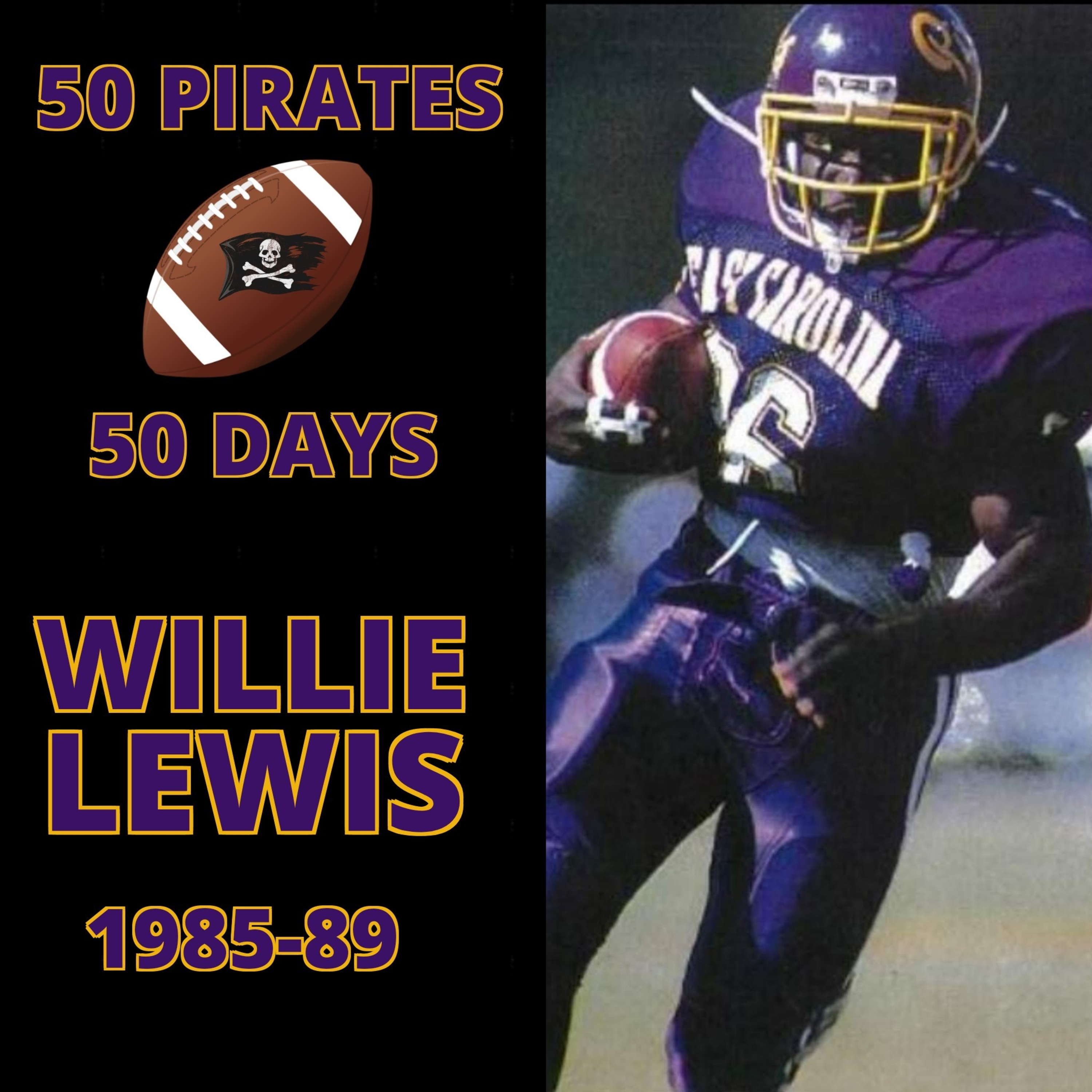 50 Pirates in 50 Days: Willie Lewis (1985-89) episode artwork