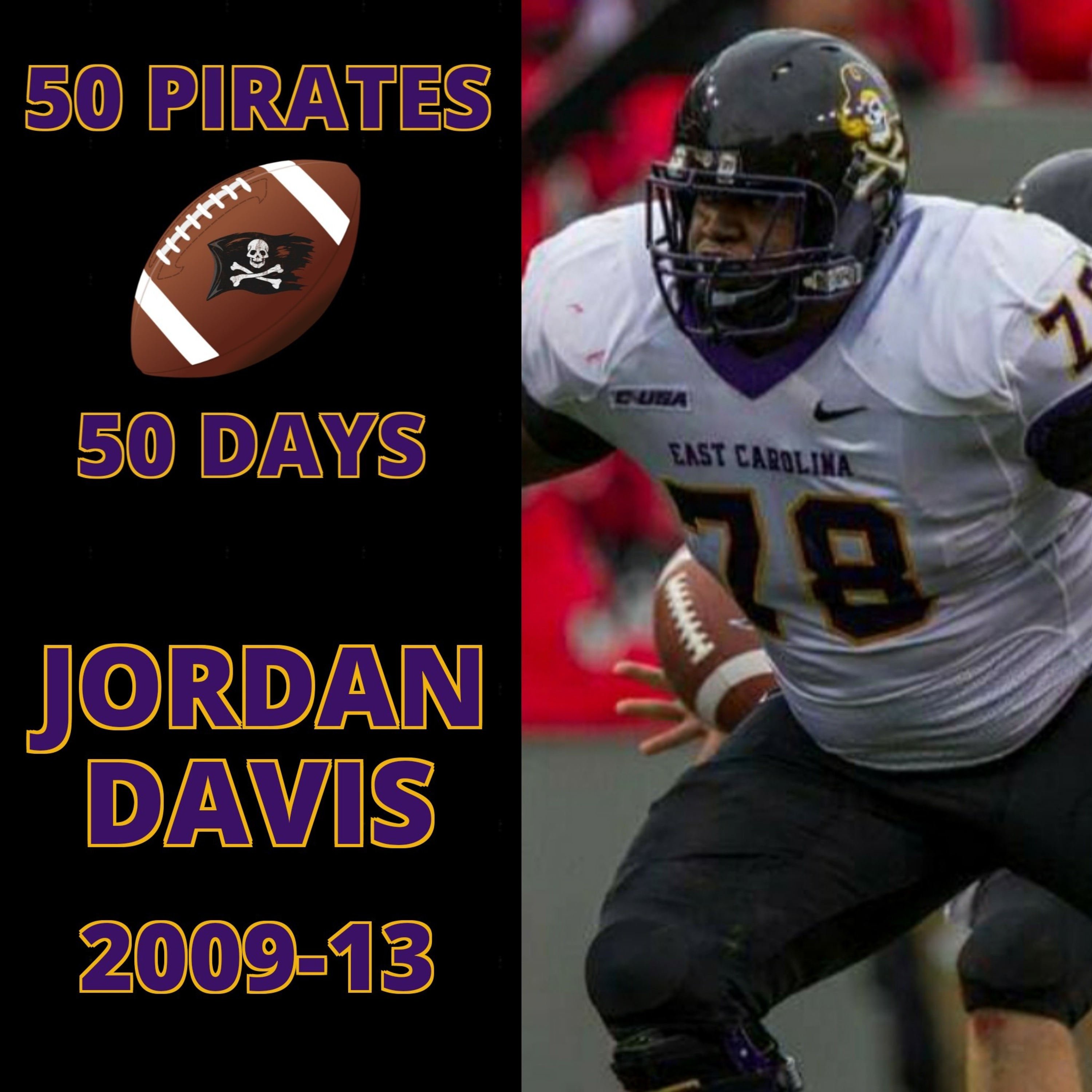 50 Pirates in 50 Days: Jordan Davis (2009-13) episode artwork