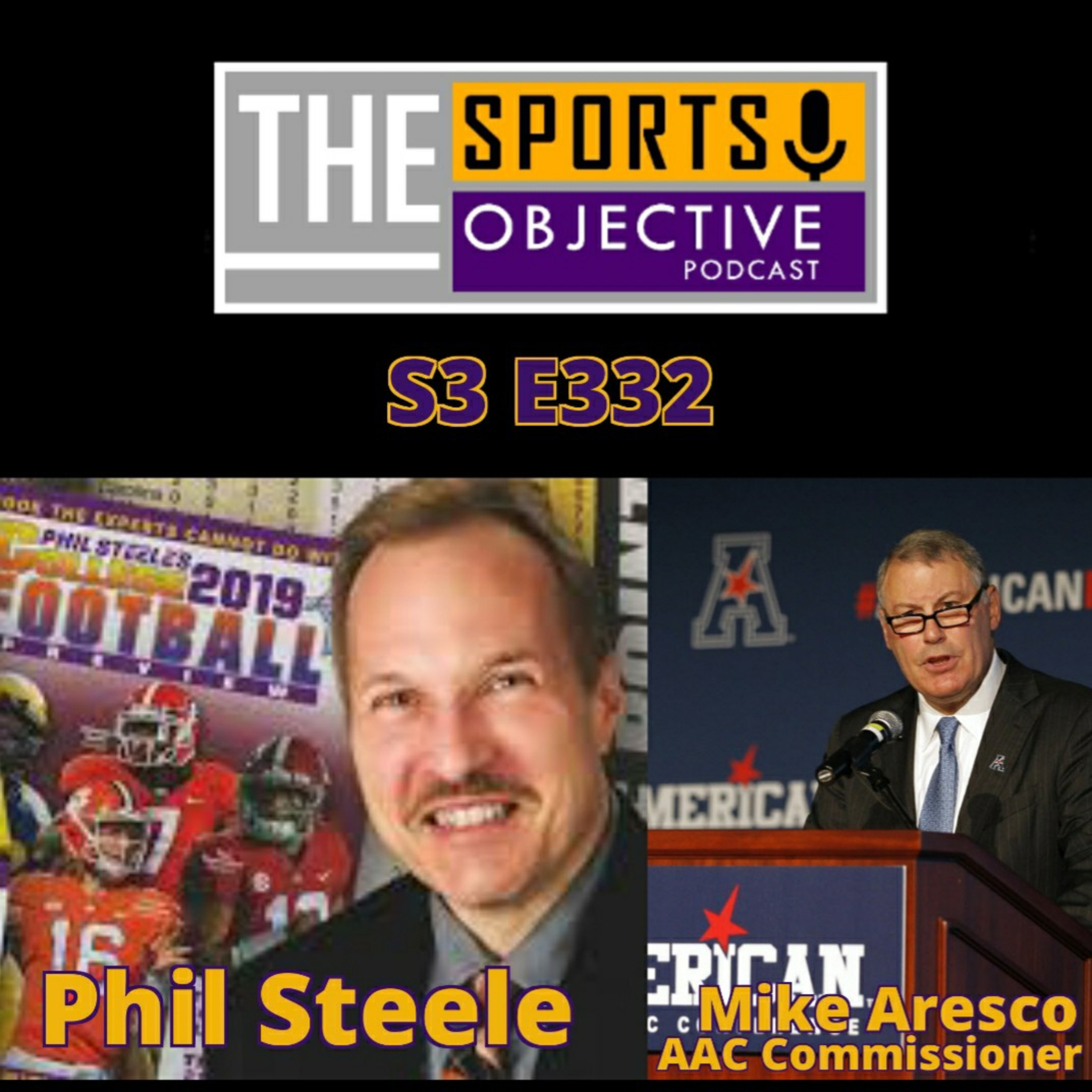 Phil Steele & AAC Commissioner Mike Aresco  episode artwork