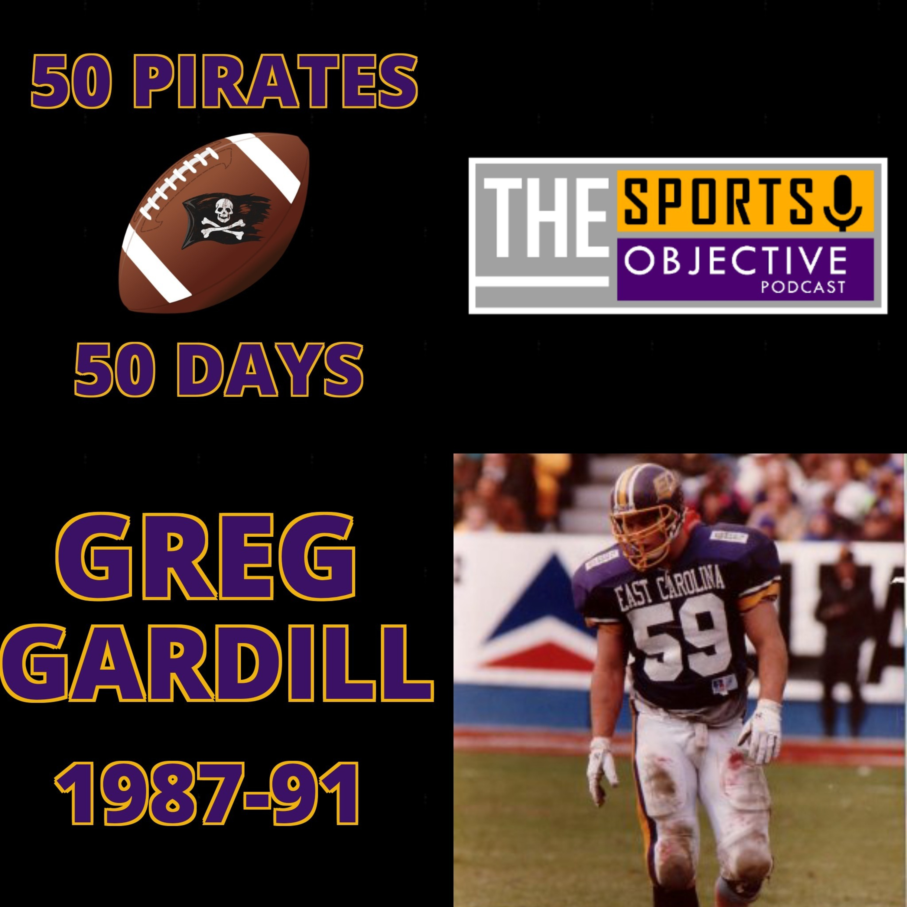 50 Pirates in 50 Days: Greg Gardill (1987-91) episode artwork