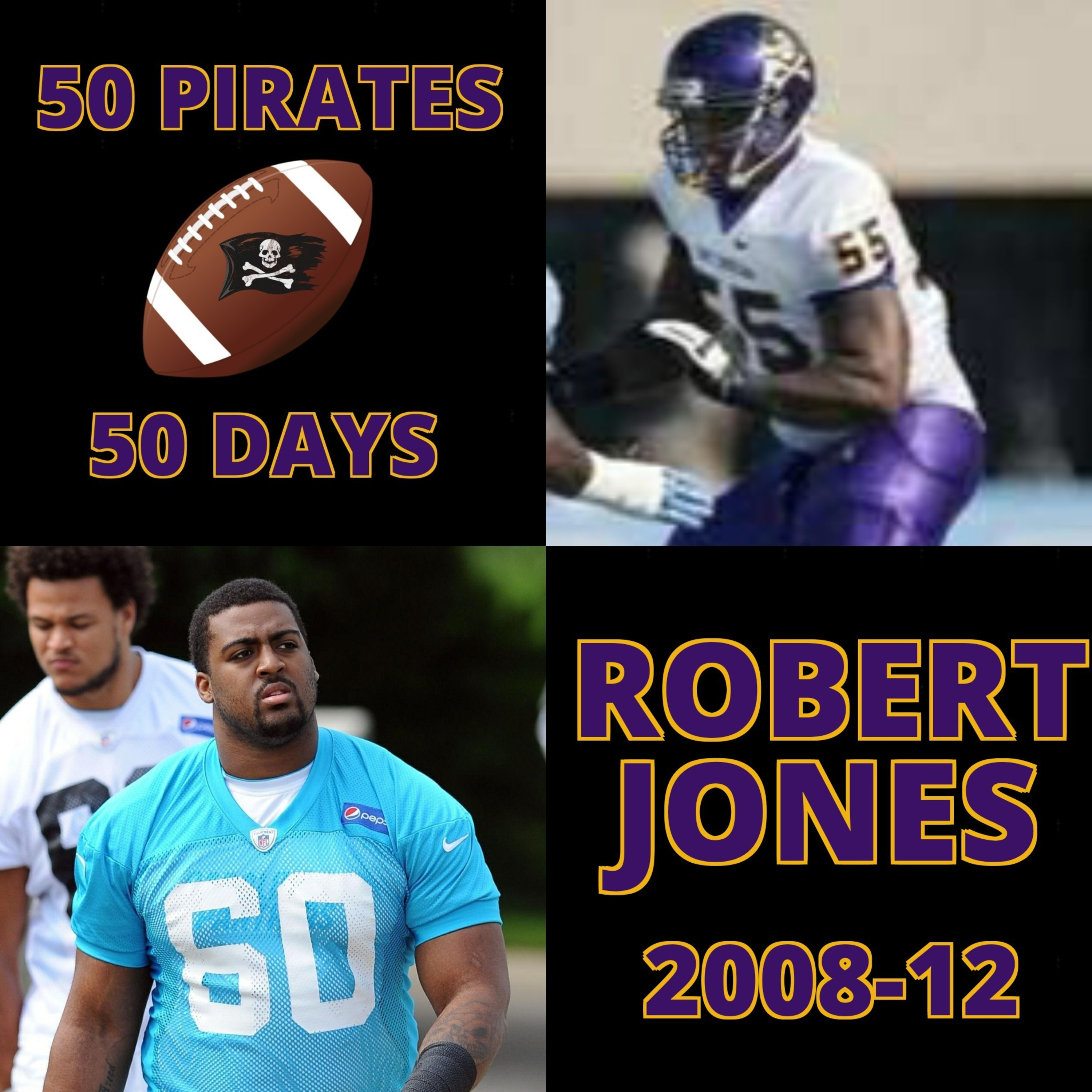 50 Pirates in 50 Days: Robert Jones (2008-12) episode artwork