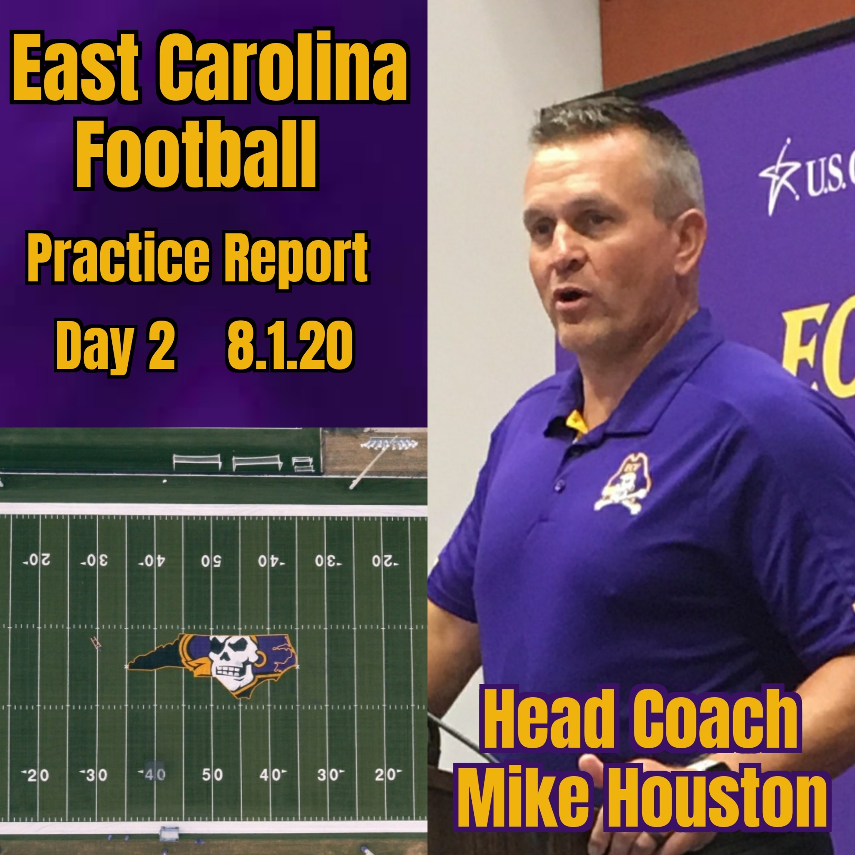 East Carolina Football Practice Report #2: 8/1/20 episode artwork