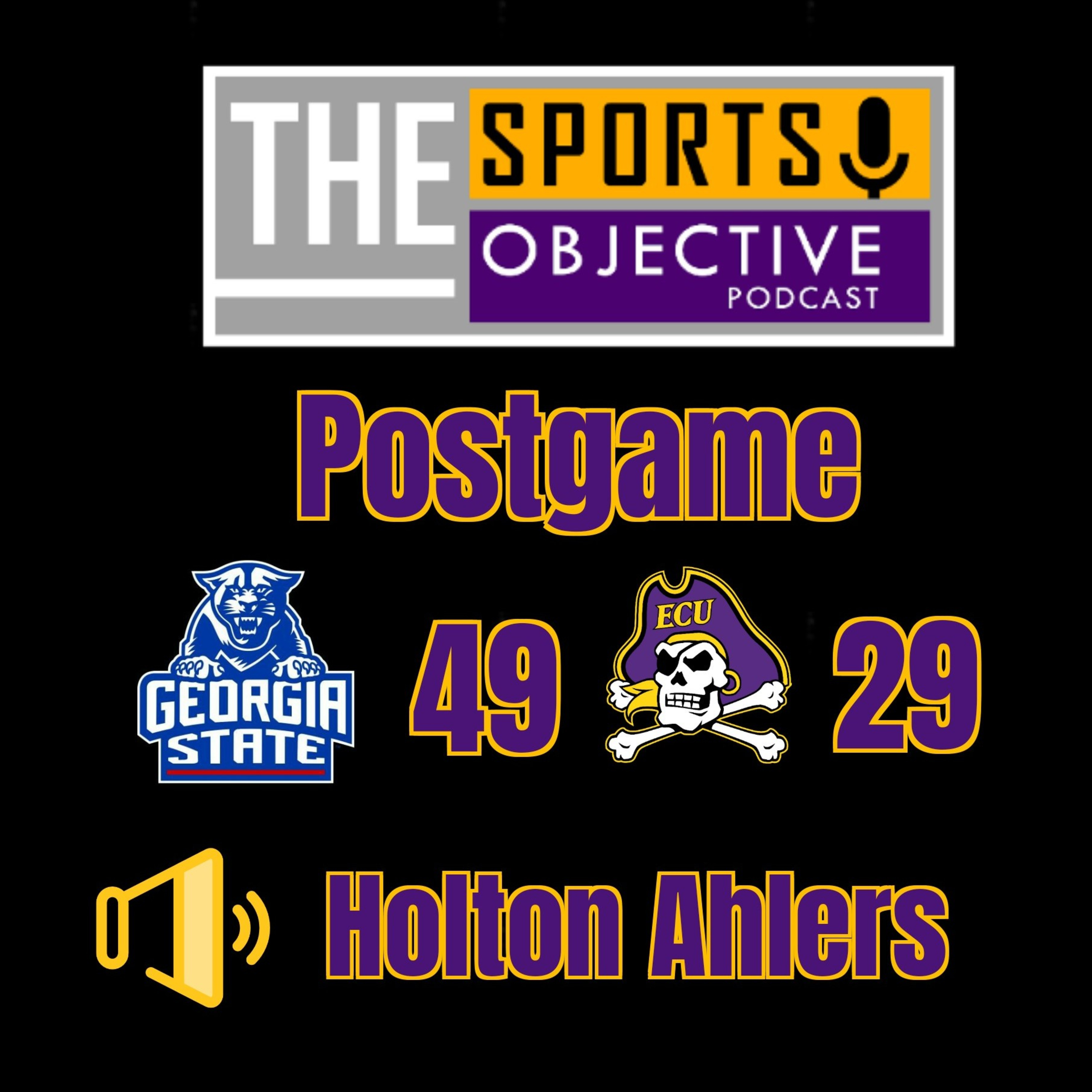 GEORGIA STATE POSTGAME: Holton Ahlers  episode artwork