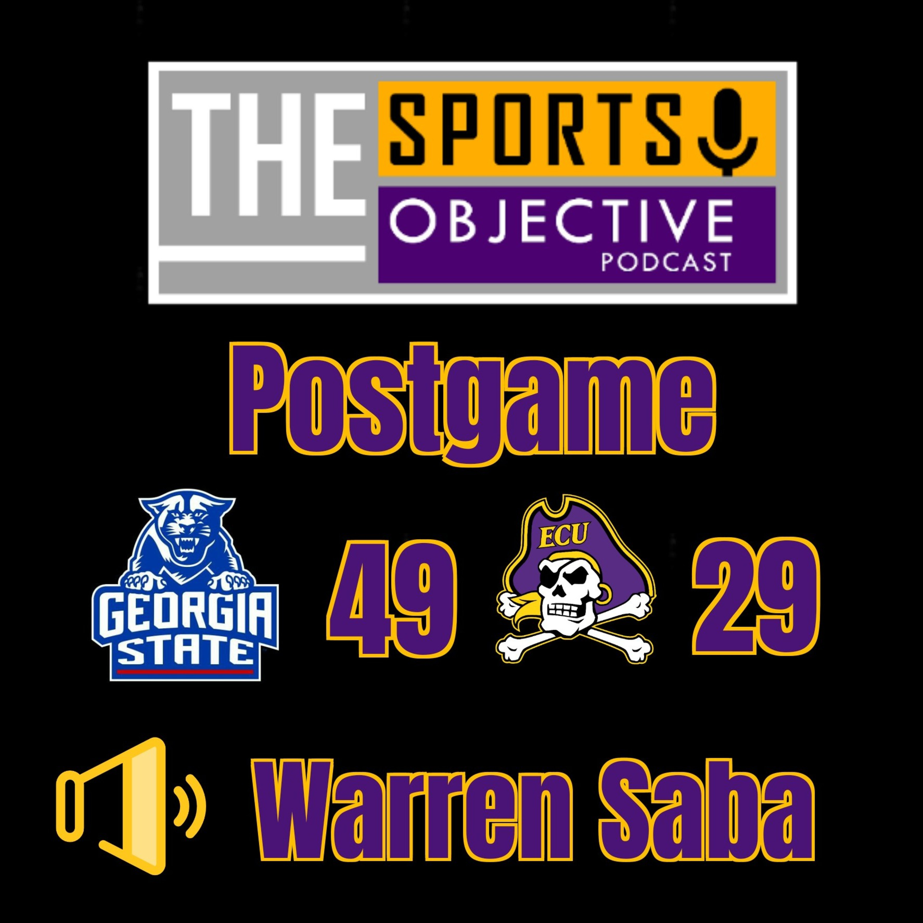 GEORGIA STATE POSTGAME: Warren Saba episode artwork