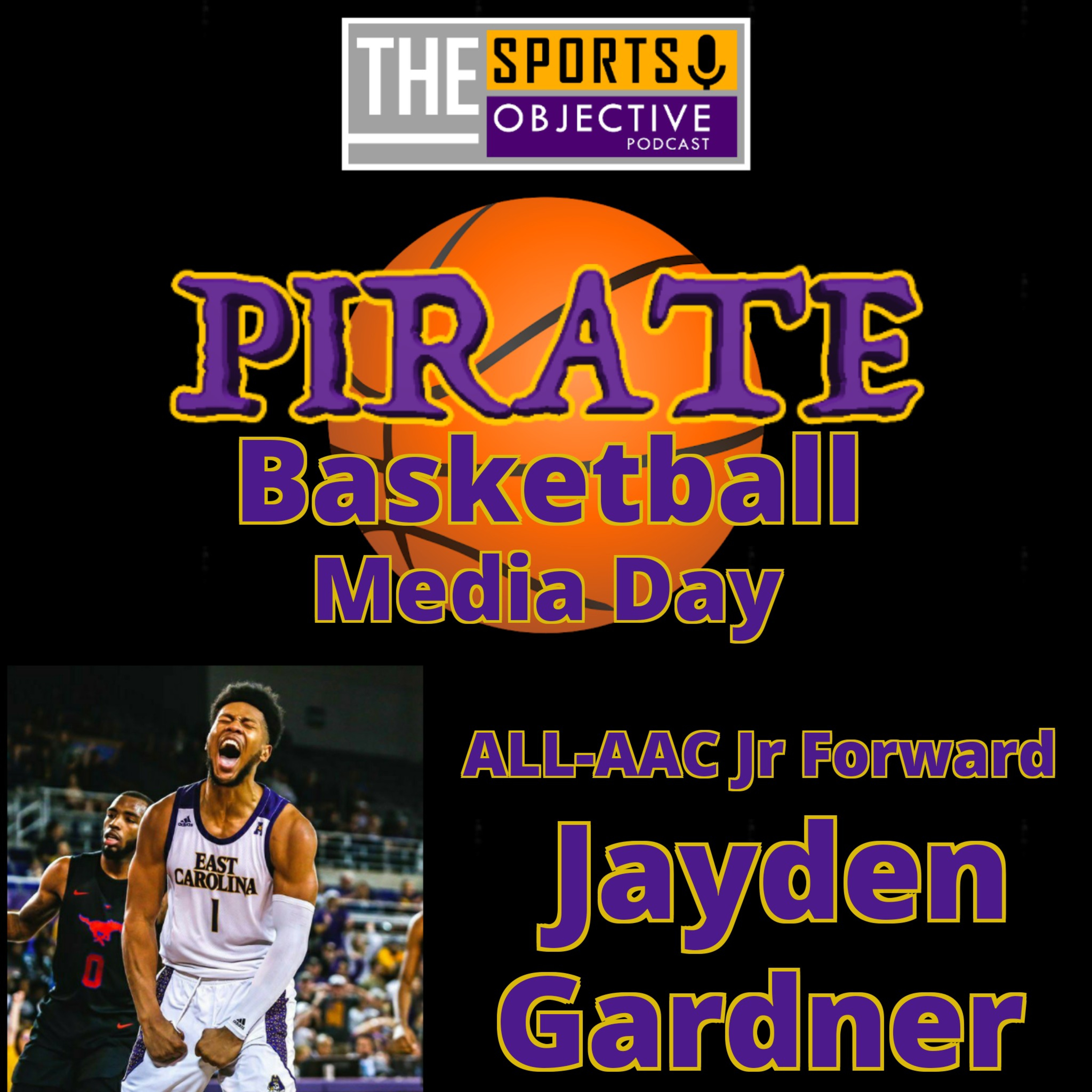 ECU Basketball Virtual Media Day: Jayden Gardner, ALL-AAC Junior Forward (10.15.20) episode artwork