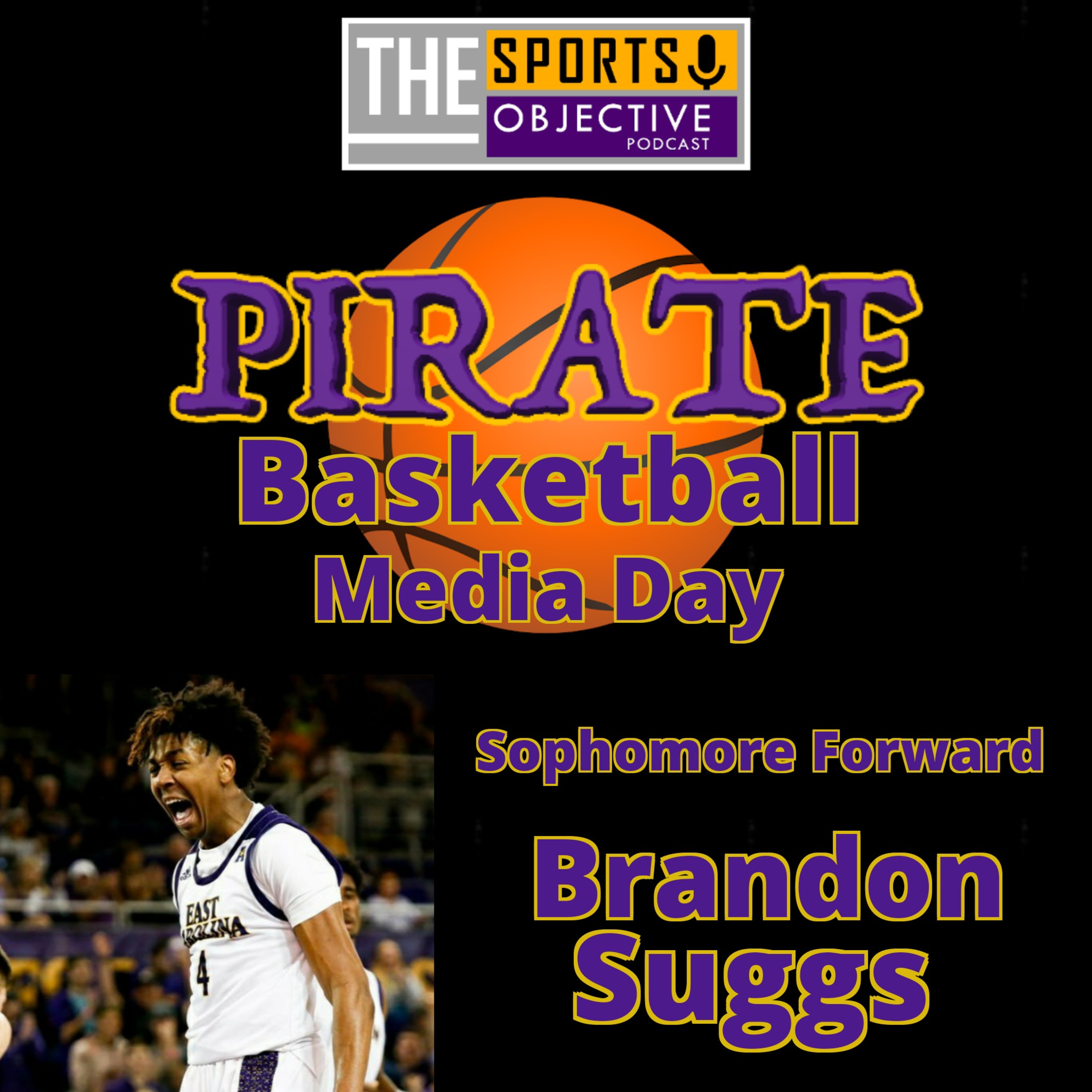 ECU Basketball Virtual Media Day: Brandon Suggs, sophomore forward  episode artwork