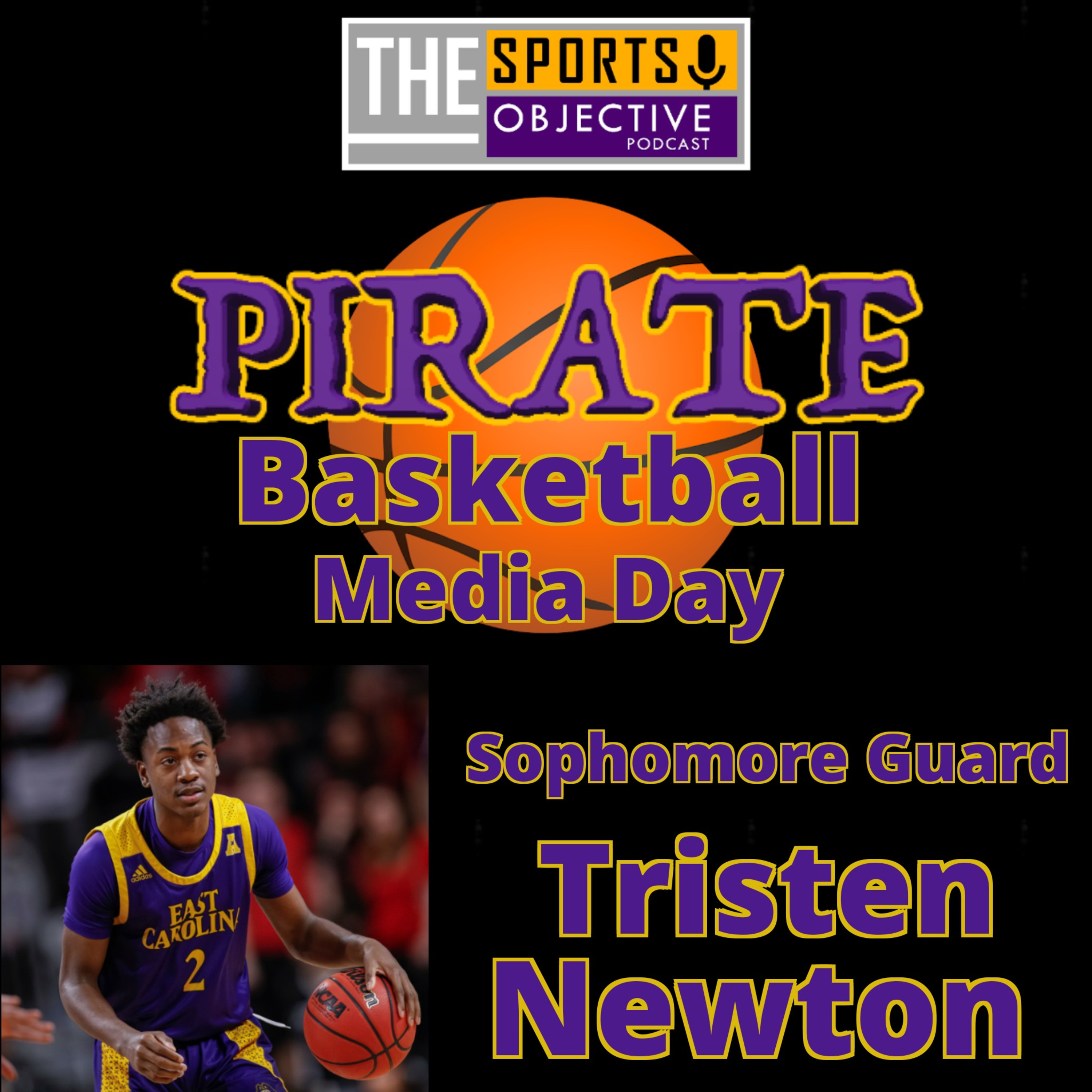 ECU Basketball Virtual Media Day: Tristen Newton, sophomore guard  episode artwork