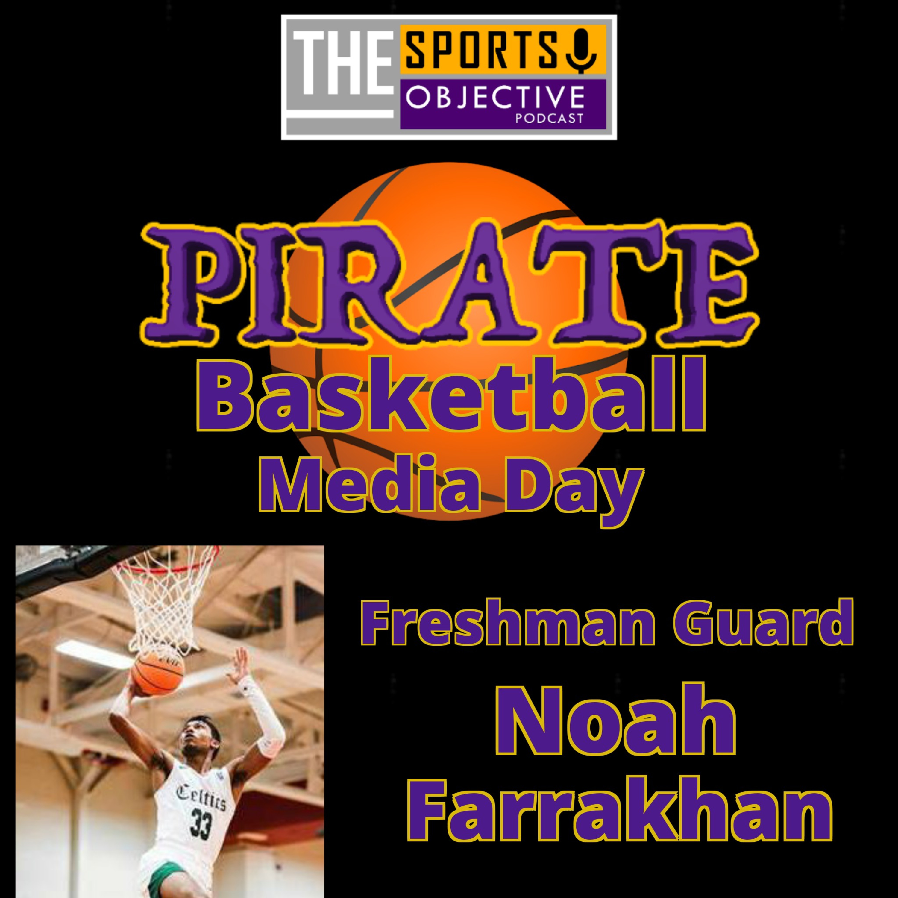 ECU Basketball Virtual Media Day: Noah Farrakhan, freshman guard  episode artwork