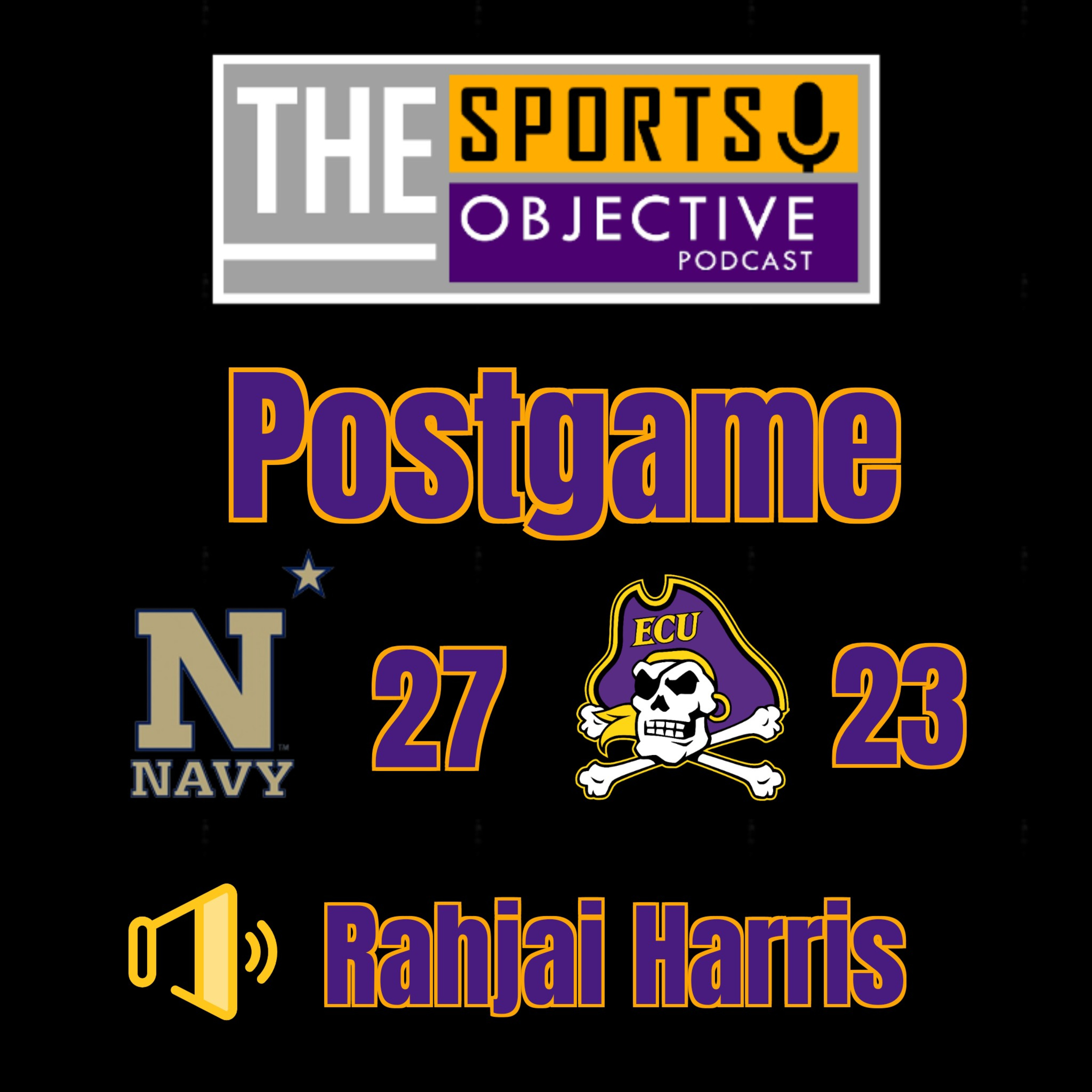 NAVY POSTGAME: Rahjai Harris  episode artwork