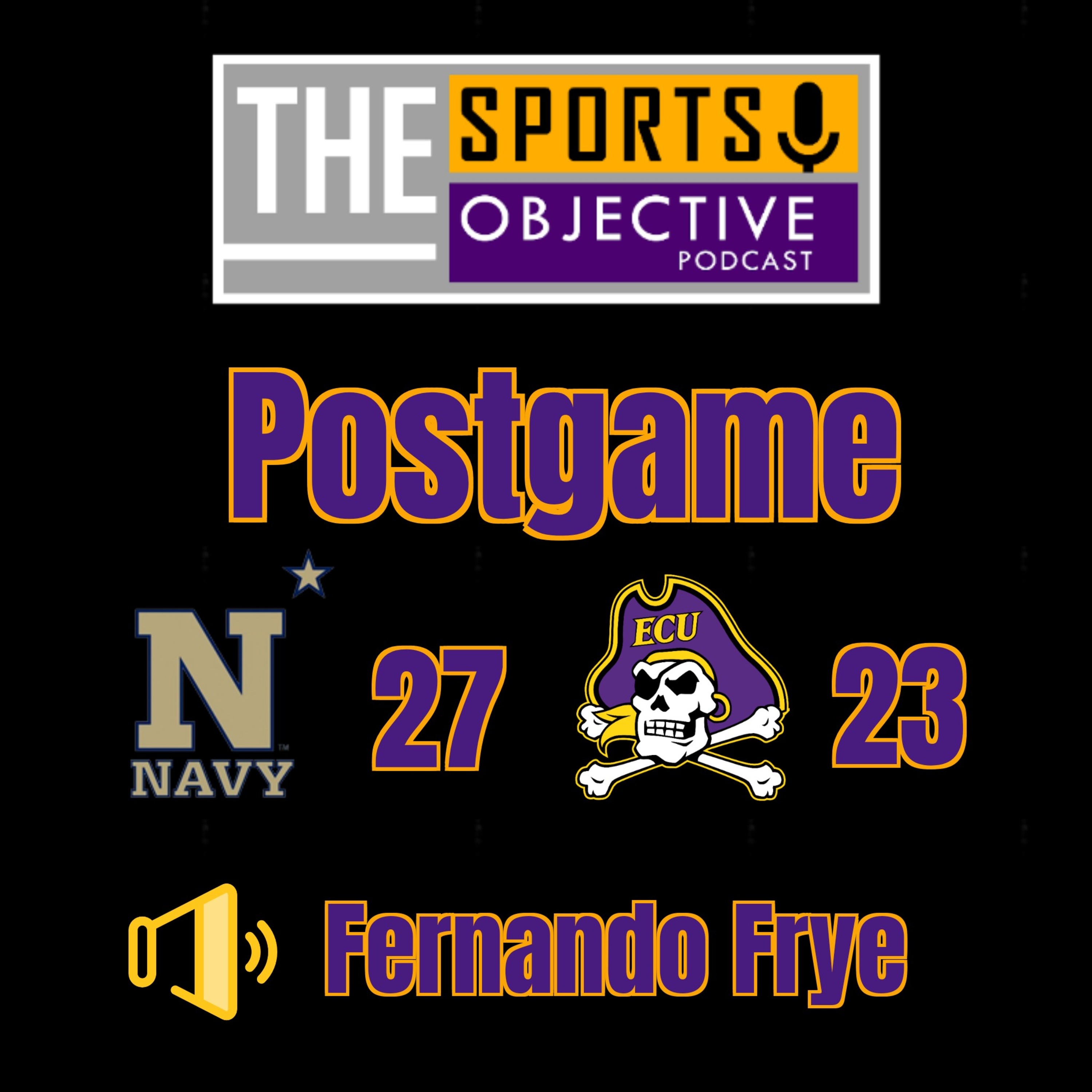 NAVY POSTGAME: Fernando Frye episode artwork