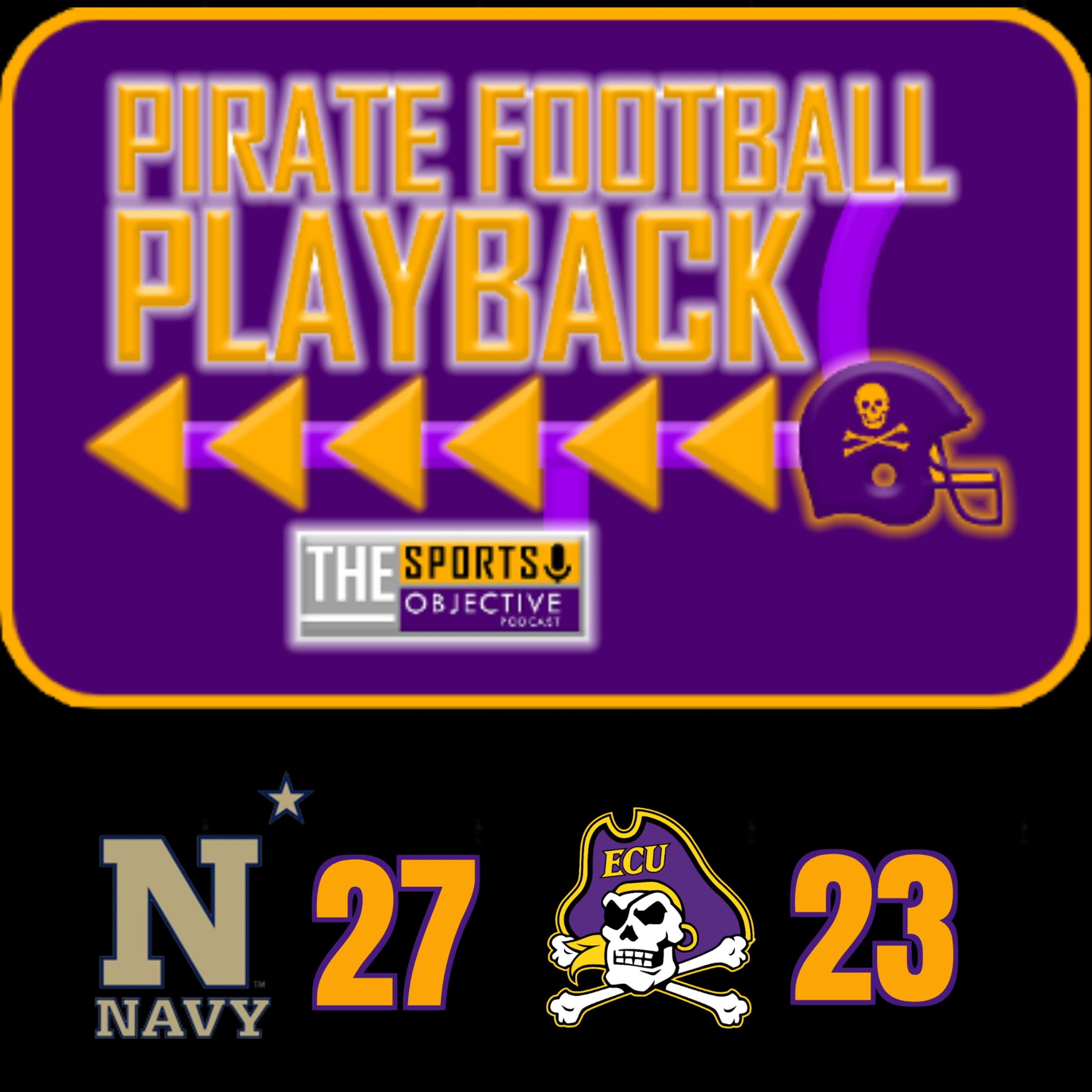 Pirate Football Playback: Navy 27 East Carolina 23 episode artwork