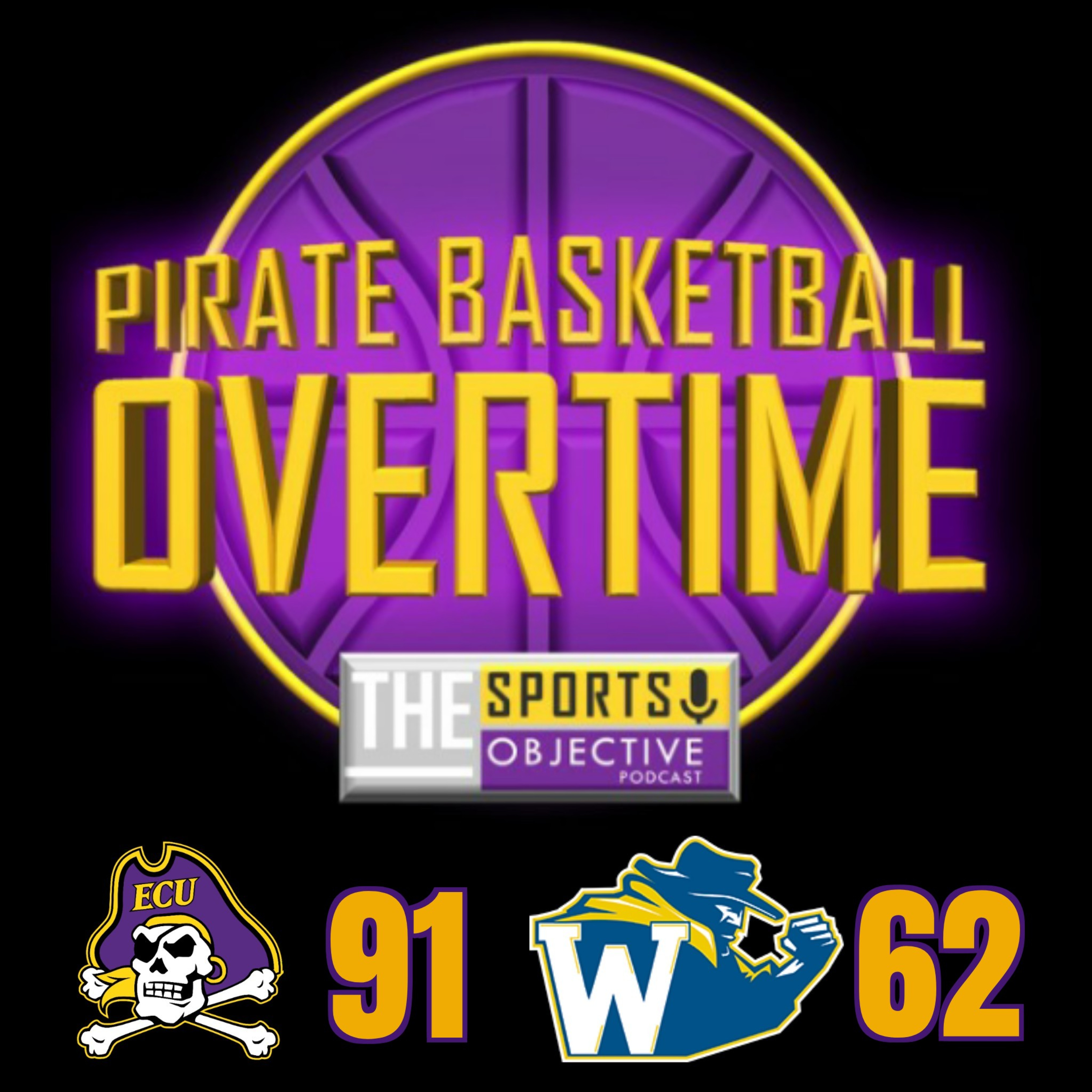 Pirate Basketball Overtime: ECU 91 NC Wesleyan 62 episode artwork