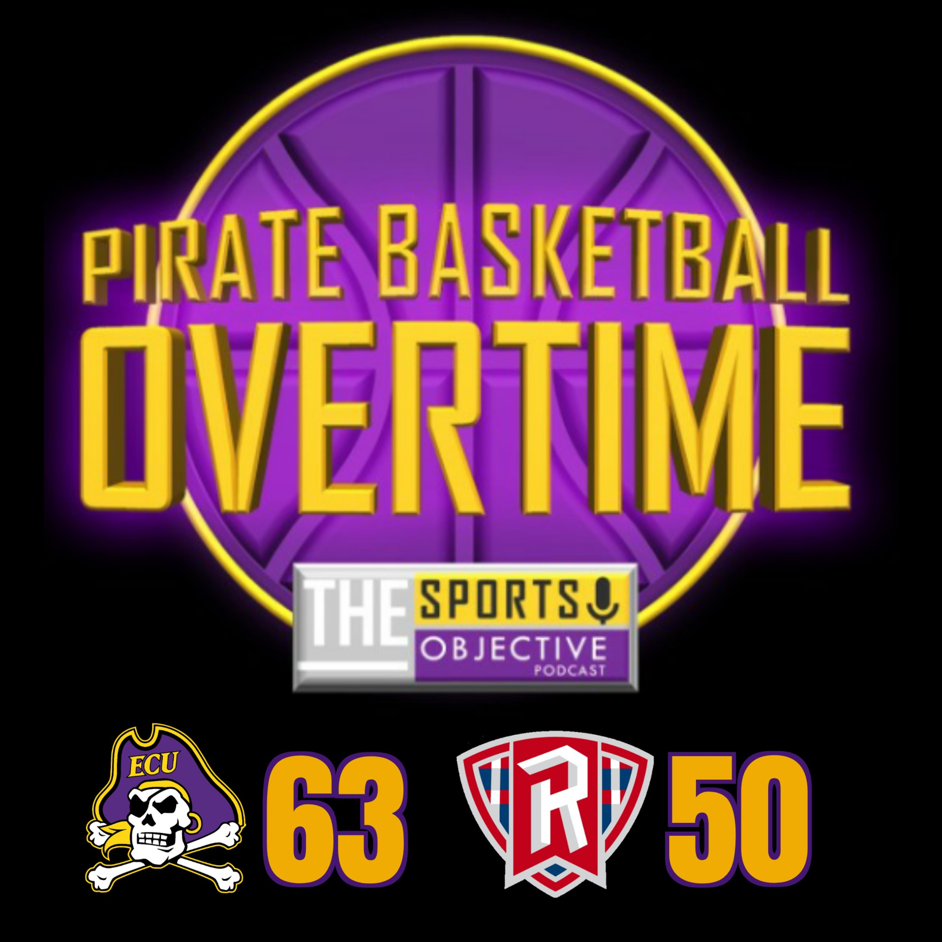 Pirate Basketball Overtime: East Carolina 63 Radford 50 episode artwork
