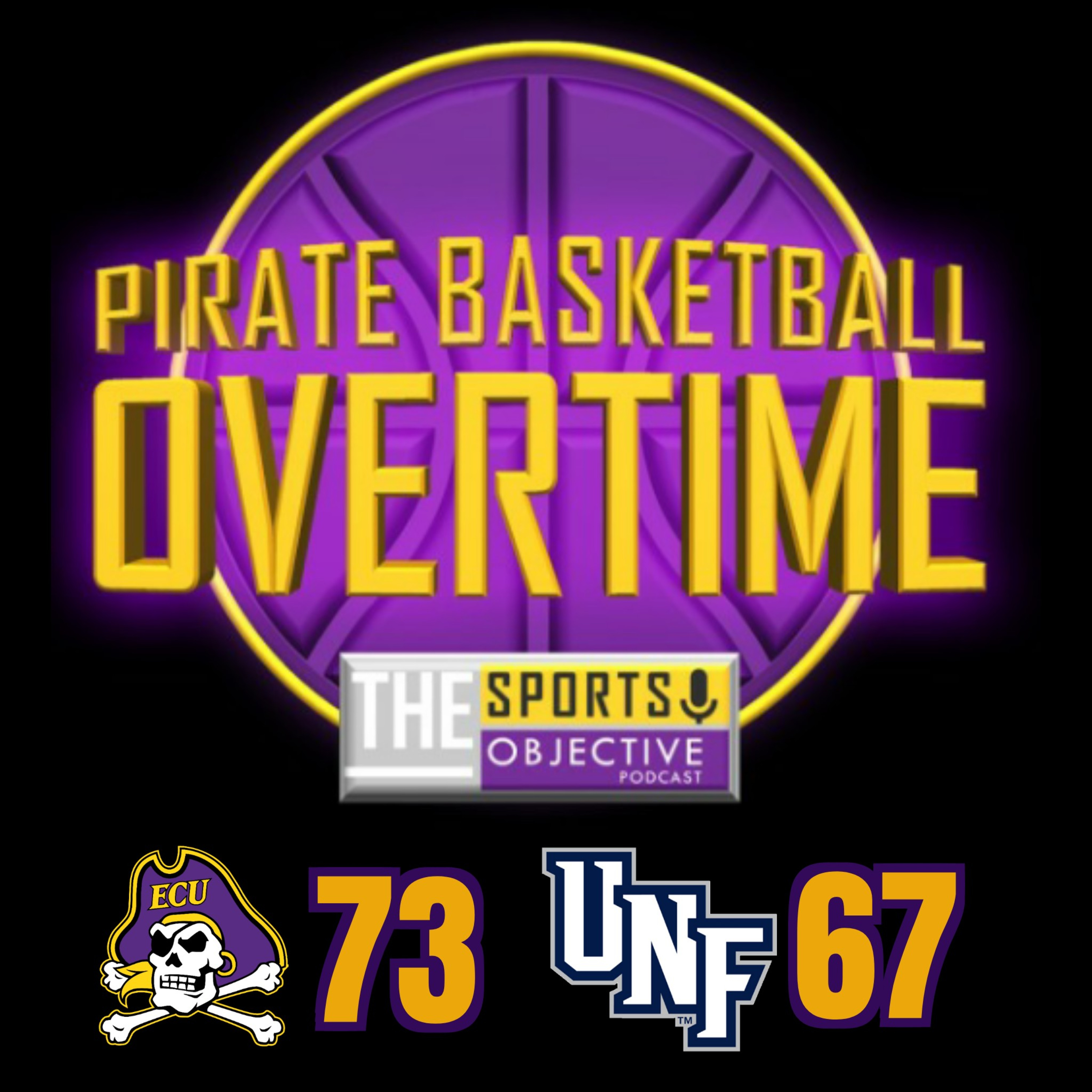 Pirate Basketball Overtime: East Carolina 73 North Florida 67 episode artwork