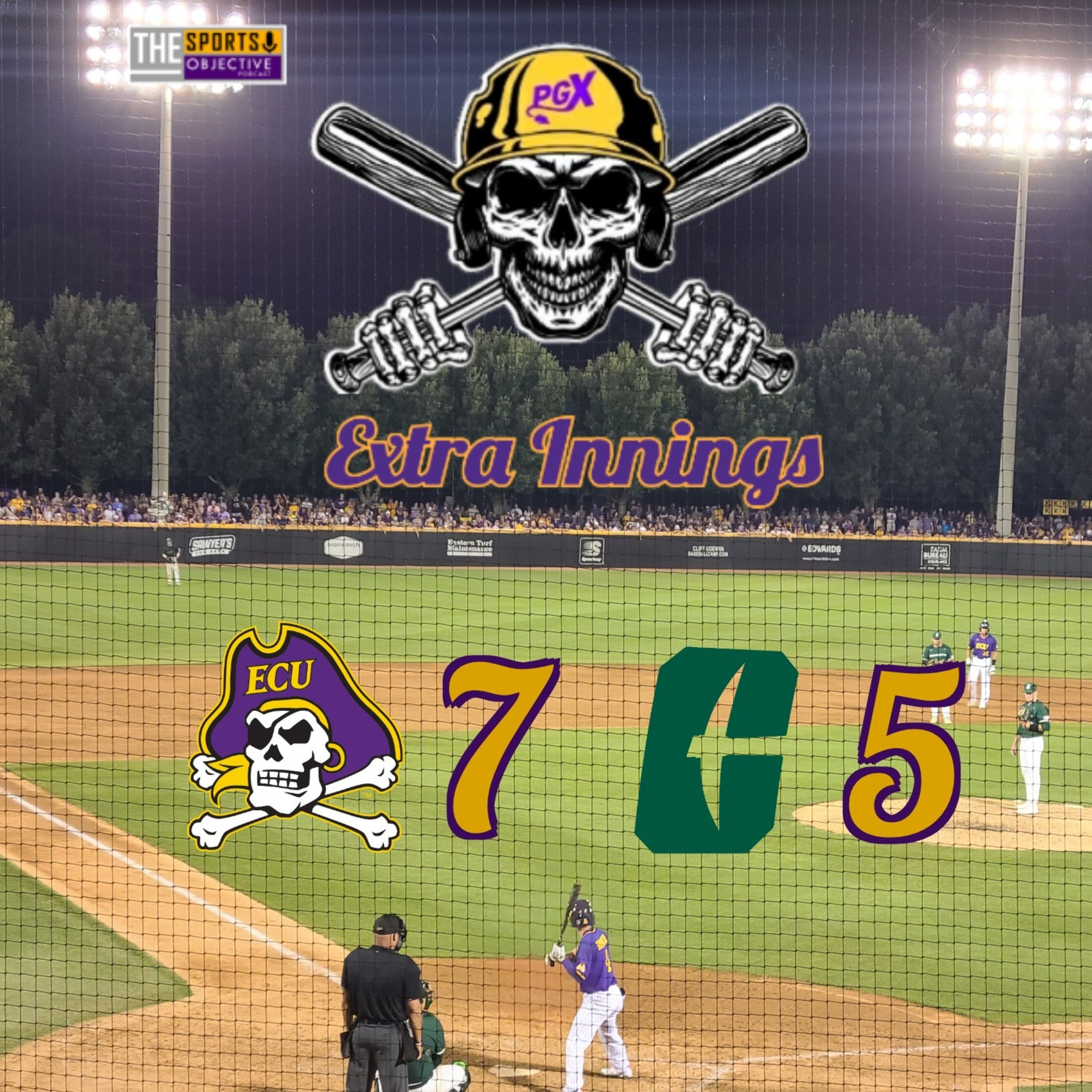 Extra Innings PRESENTED BY NEXT LEVEL TRAINING CENTER: Pirates rally against 49ers episode artwork