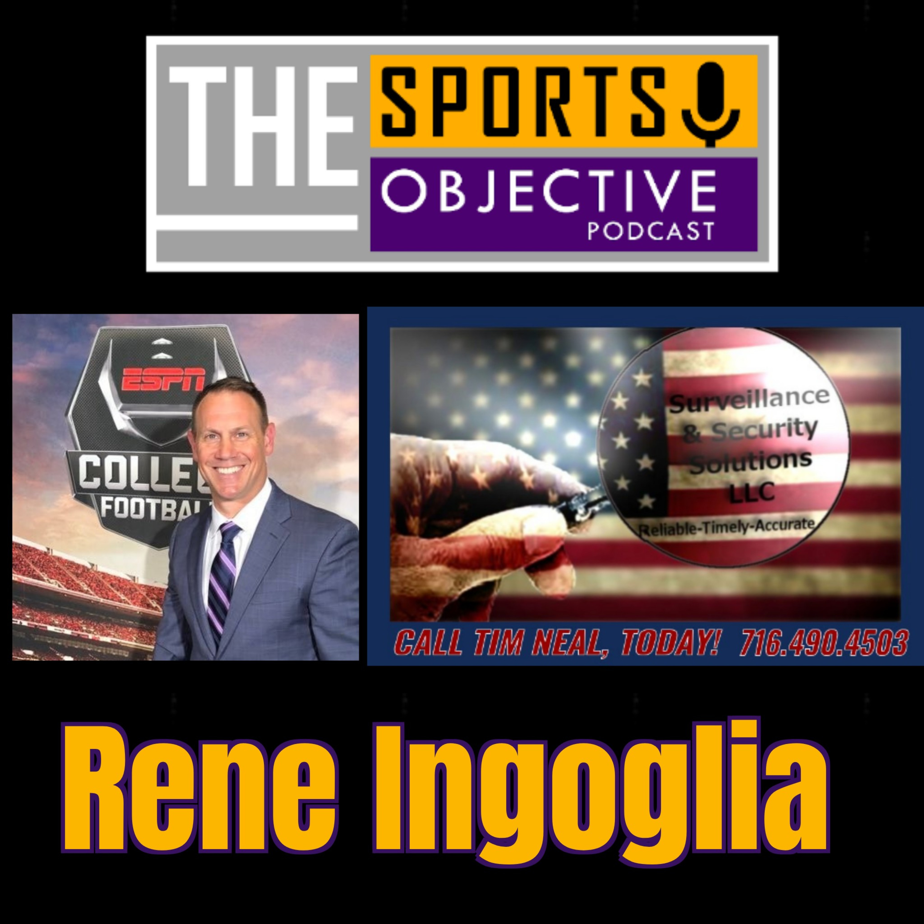 Rene Ingoglia, ESPN College Football Analyst  episode artwork
