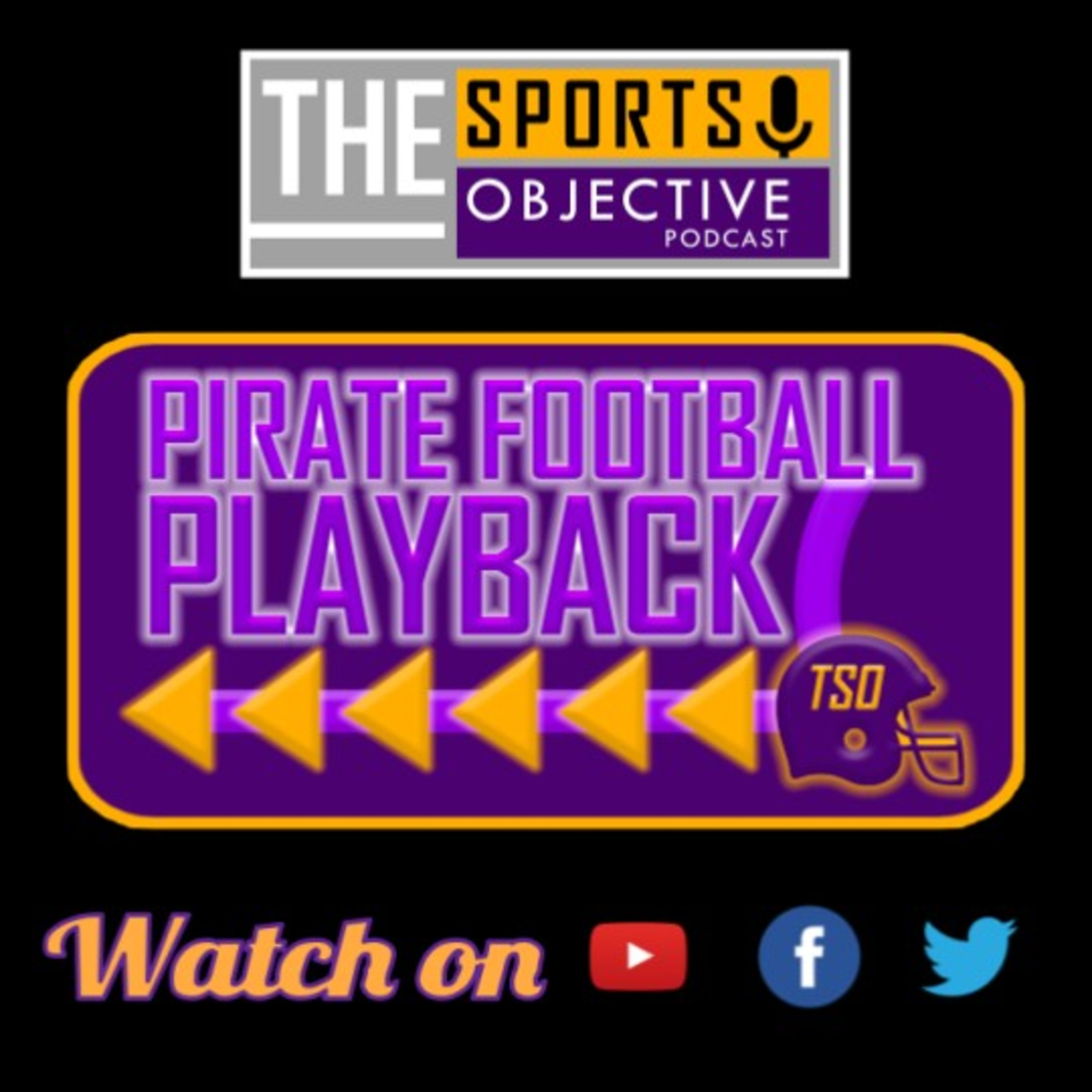 PIRATE FOOTBALL PLAYBACK: Pirates fall to No. 3 Cincinnati, 35-13; Military Bowl Bound episode artwork