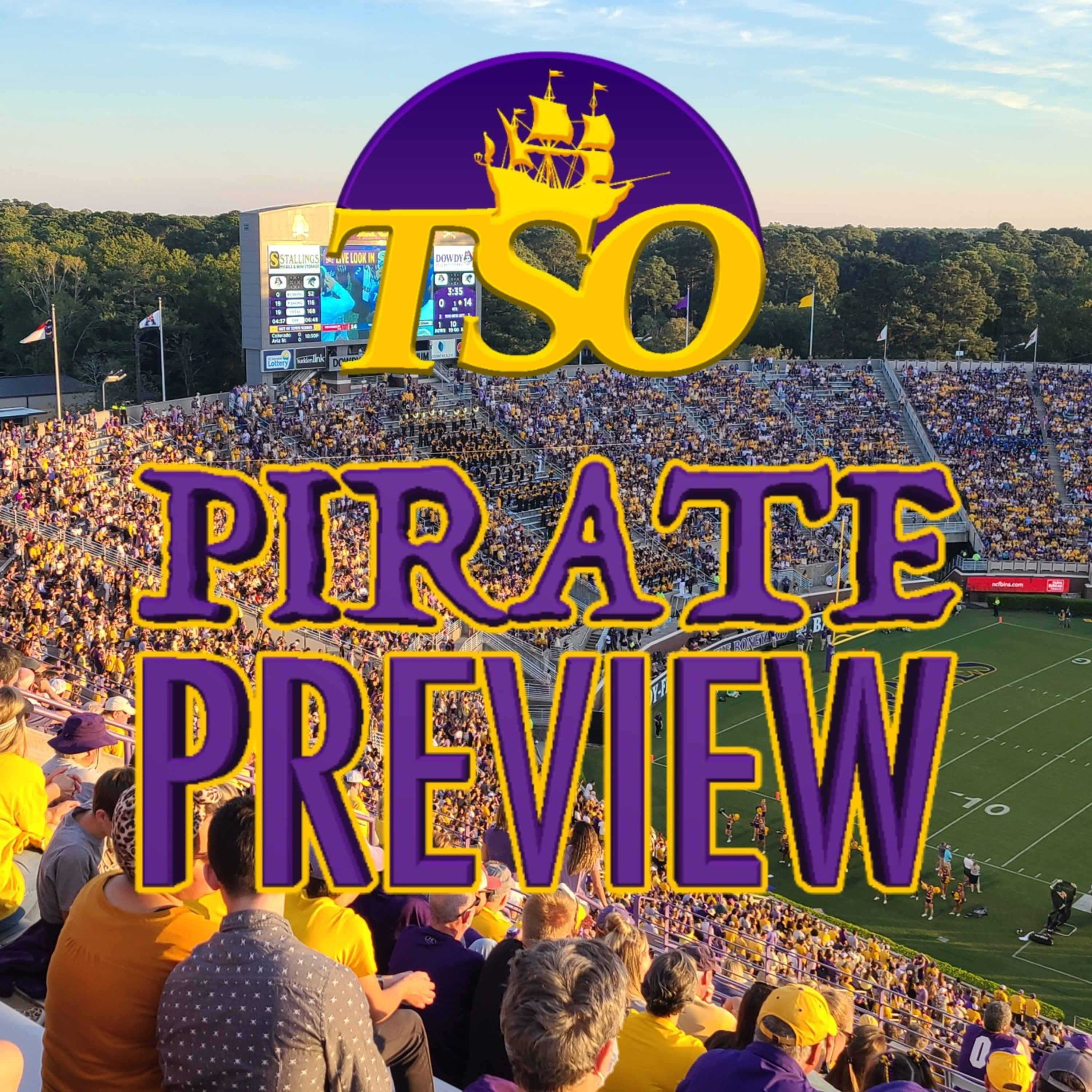 PIRATE PREVIEW: EAST CAROLINA HOSTS MEMPHIS ON HOMECOMING  episode artwork