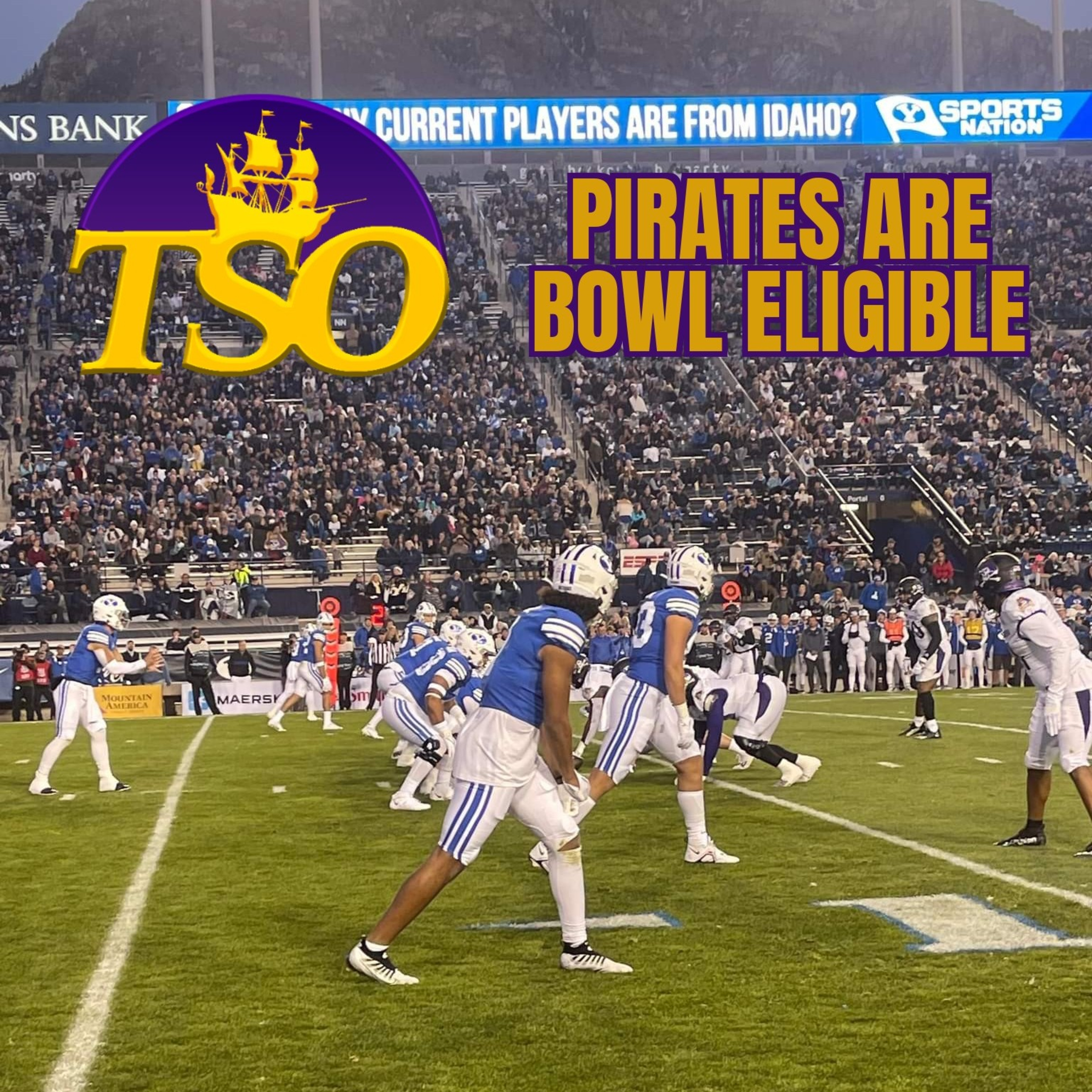 EMERGENCY PODCAST: PIRATES ARE BOWL ELIGIBLE AFTER WIN AT BYU episode artwork