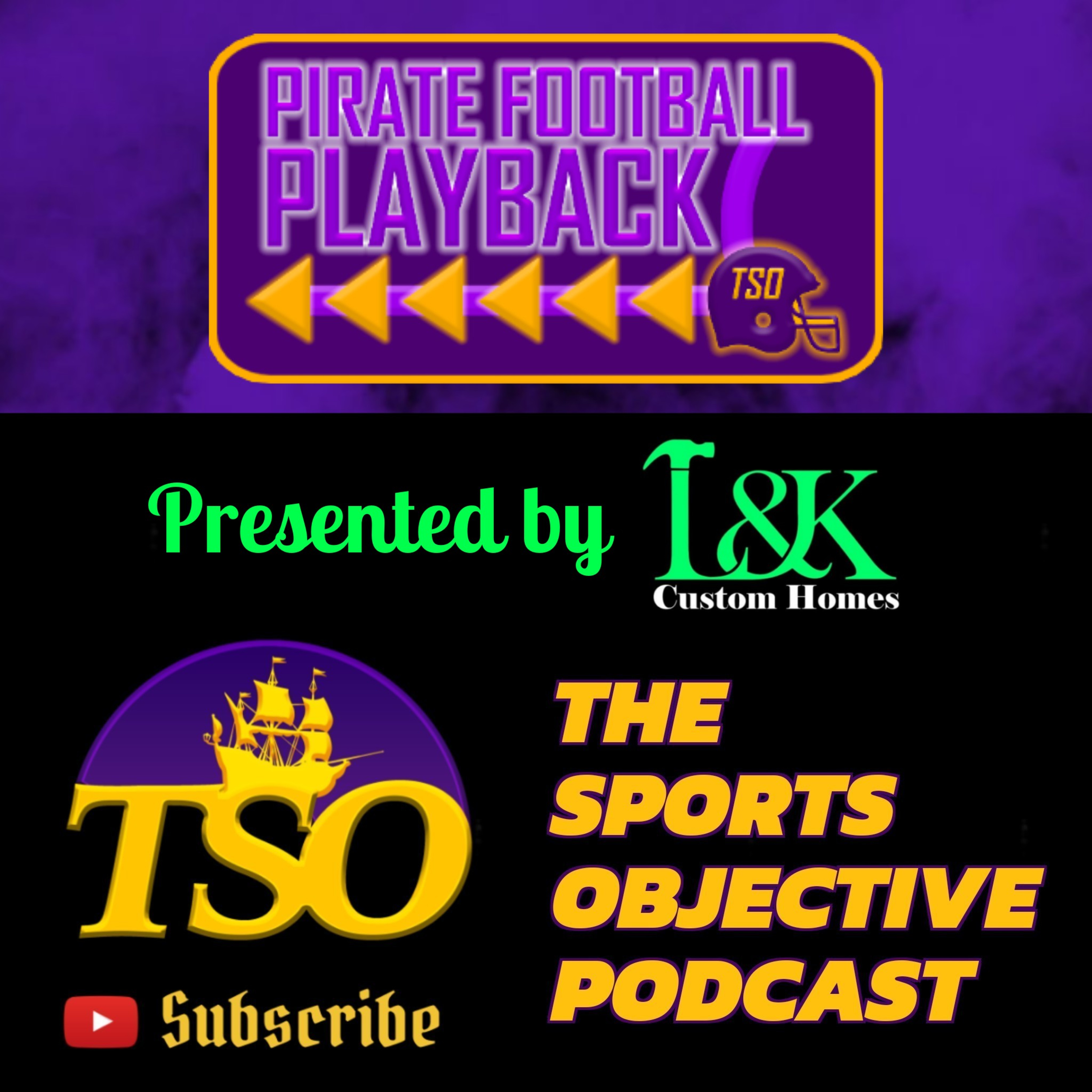 PIRATE FOOTBALL PLAYBACK PRESENTED BY L&K CUSTOM HOMES: MICHIGAN 30 EAST CAROLINA 3 episode artwork