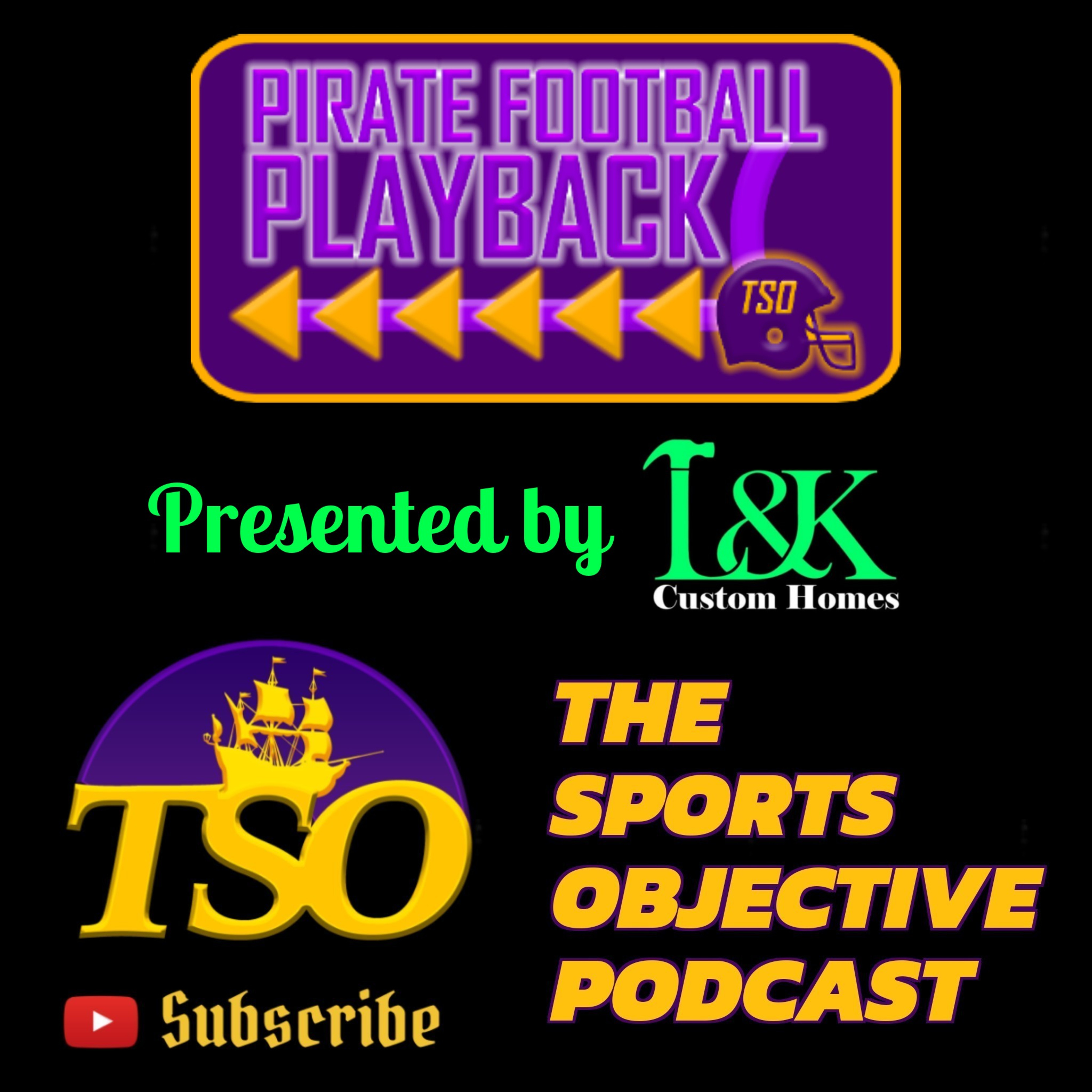 PIRATE FOOTBALL PLAYBACK PRESENTED BY L&K CUSTOM HOMES: EAST CAROLINA 44 GARDNER-WEBB 0 episode artwork