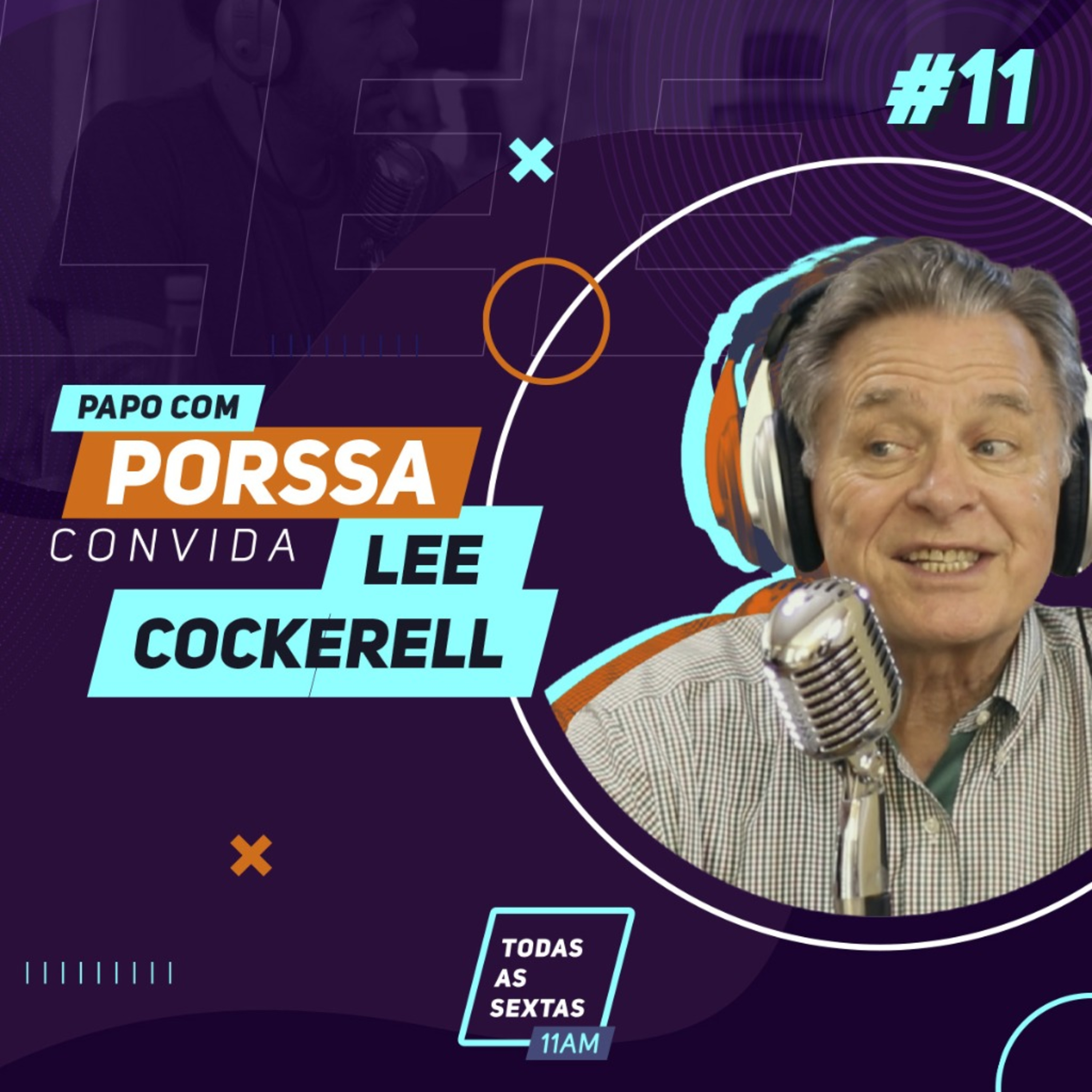 013] PapoComPorssa #011 Lee Cockerell episode artwork