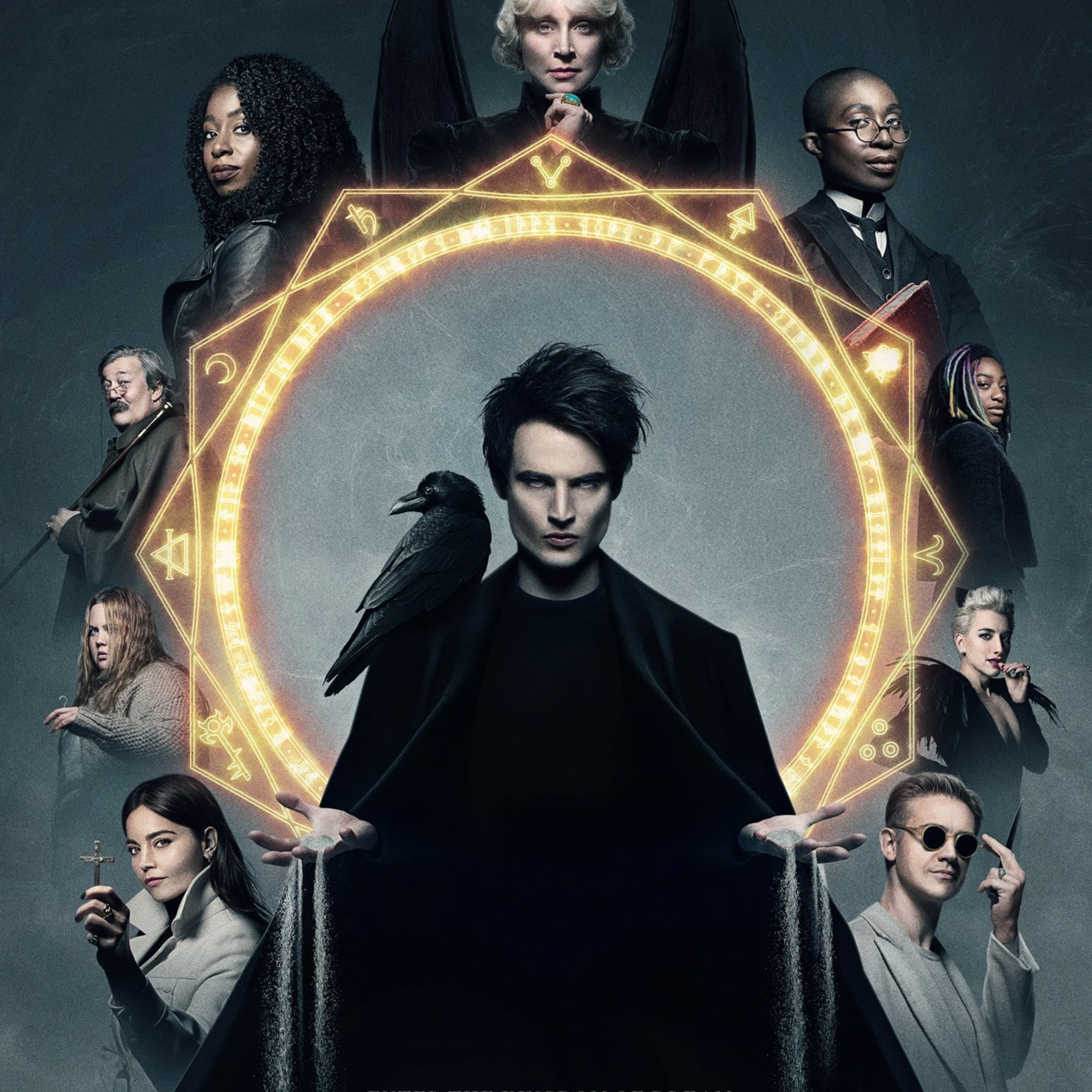 Let's talk about the sandman  episode artwork