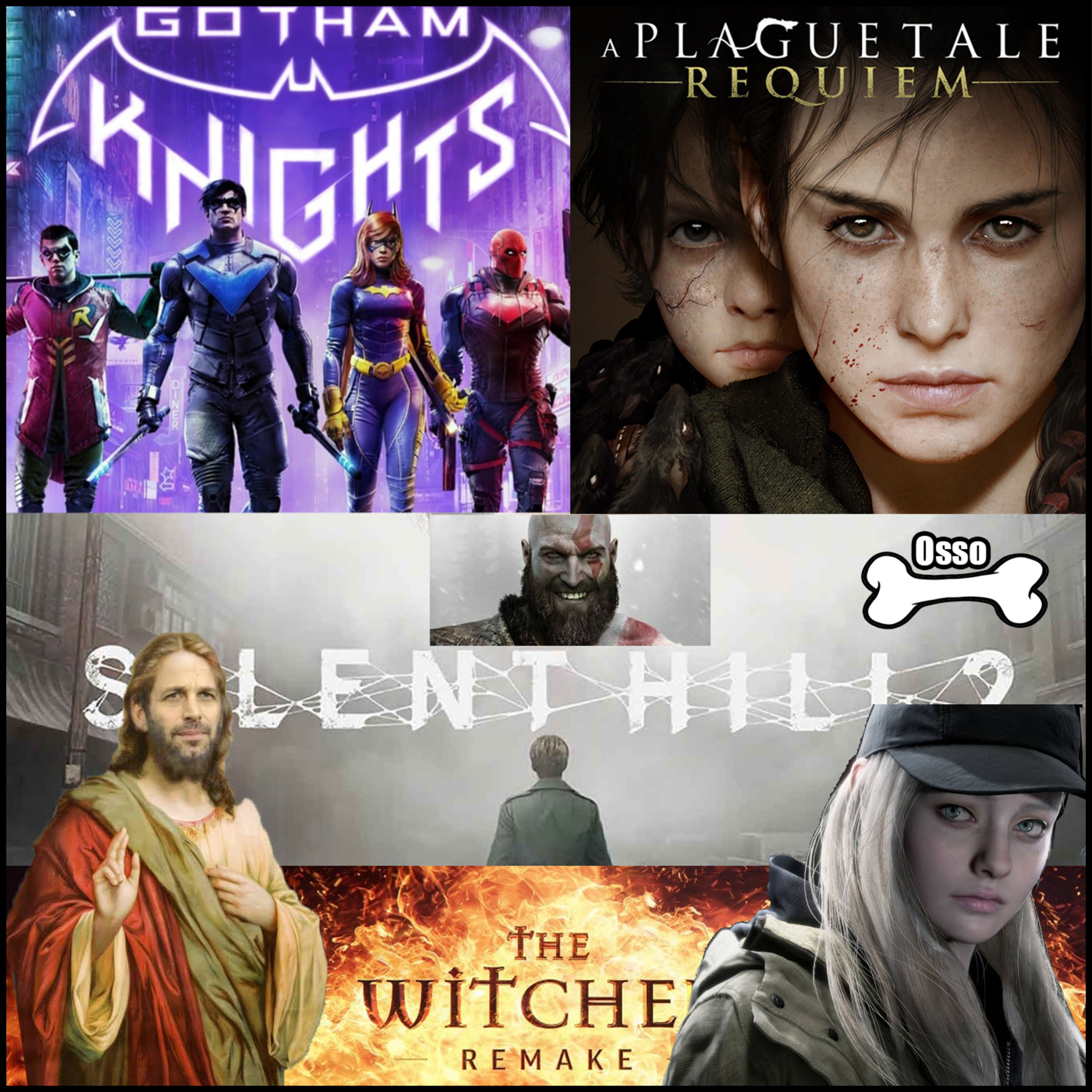 Osso EP 10 - Mais remakes por ai! É bomba ou não é? sobre A Plague Tale Requiem e Gotham Knigths, DLC RE8 e muito mais! episode artwork