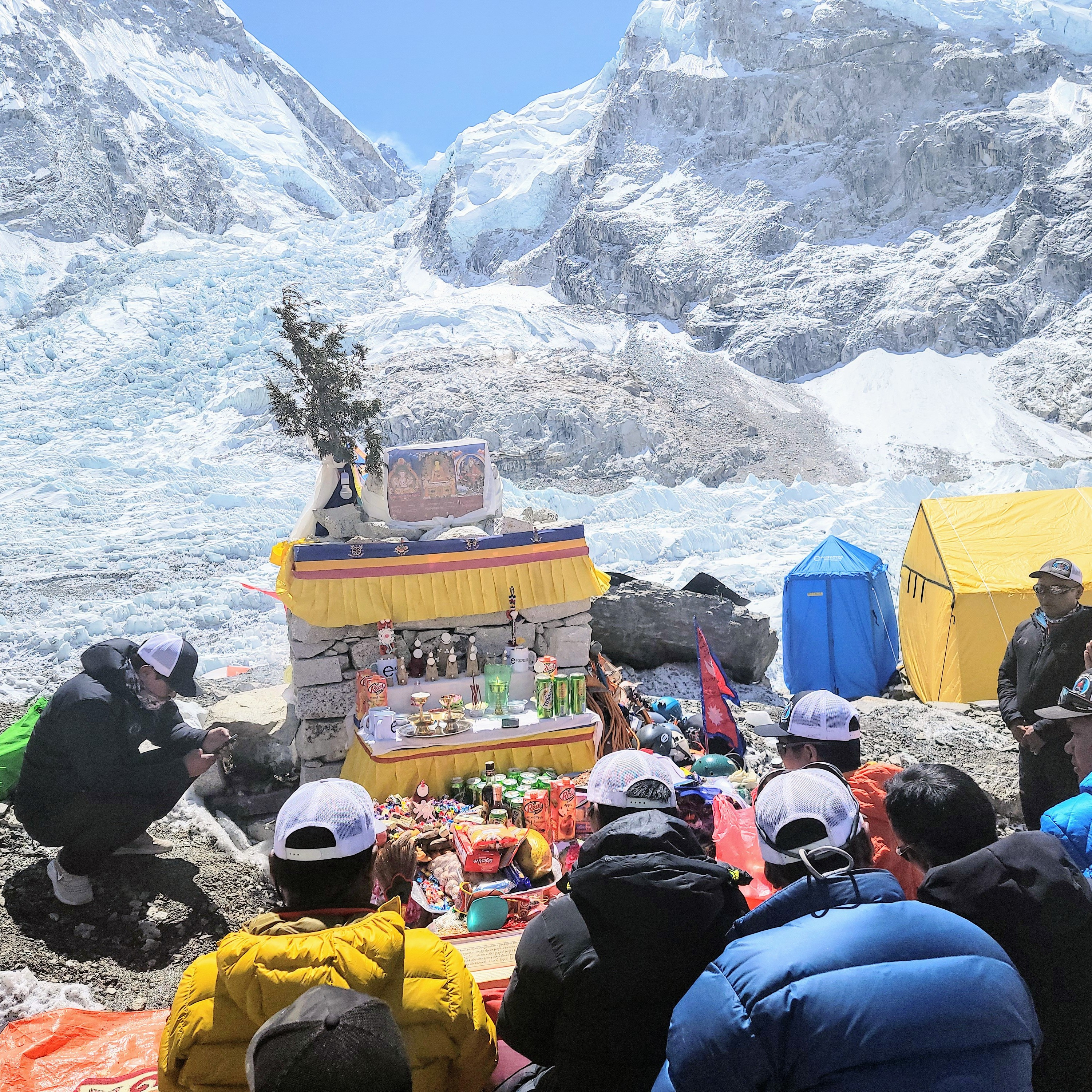 The Sacred PUJA ceremony in the Tengboche Monastery 