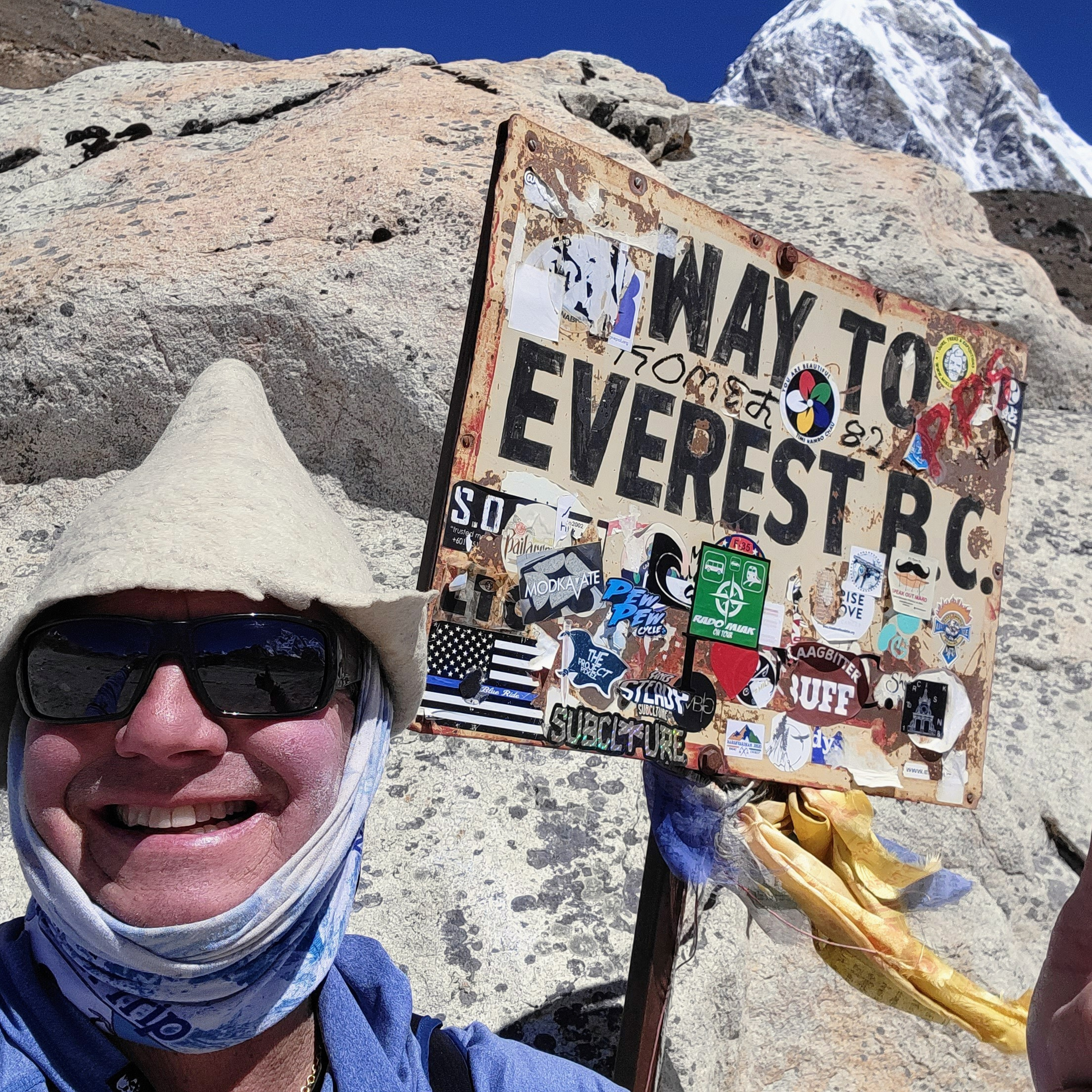 Everest base camp and day 18 never a dull moment in this transient town :-)