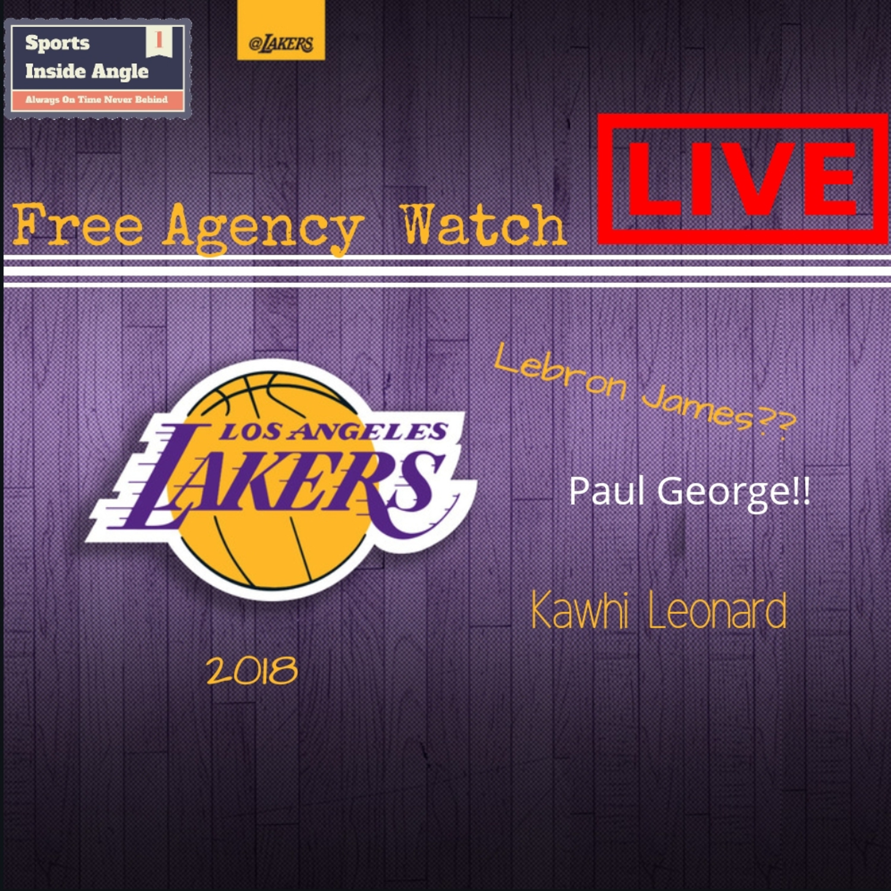 🕐LA Lakers Watch 2018🏀
