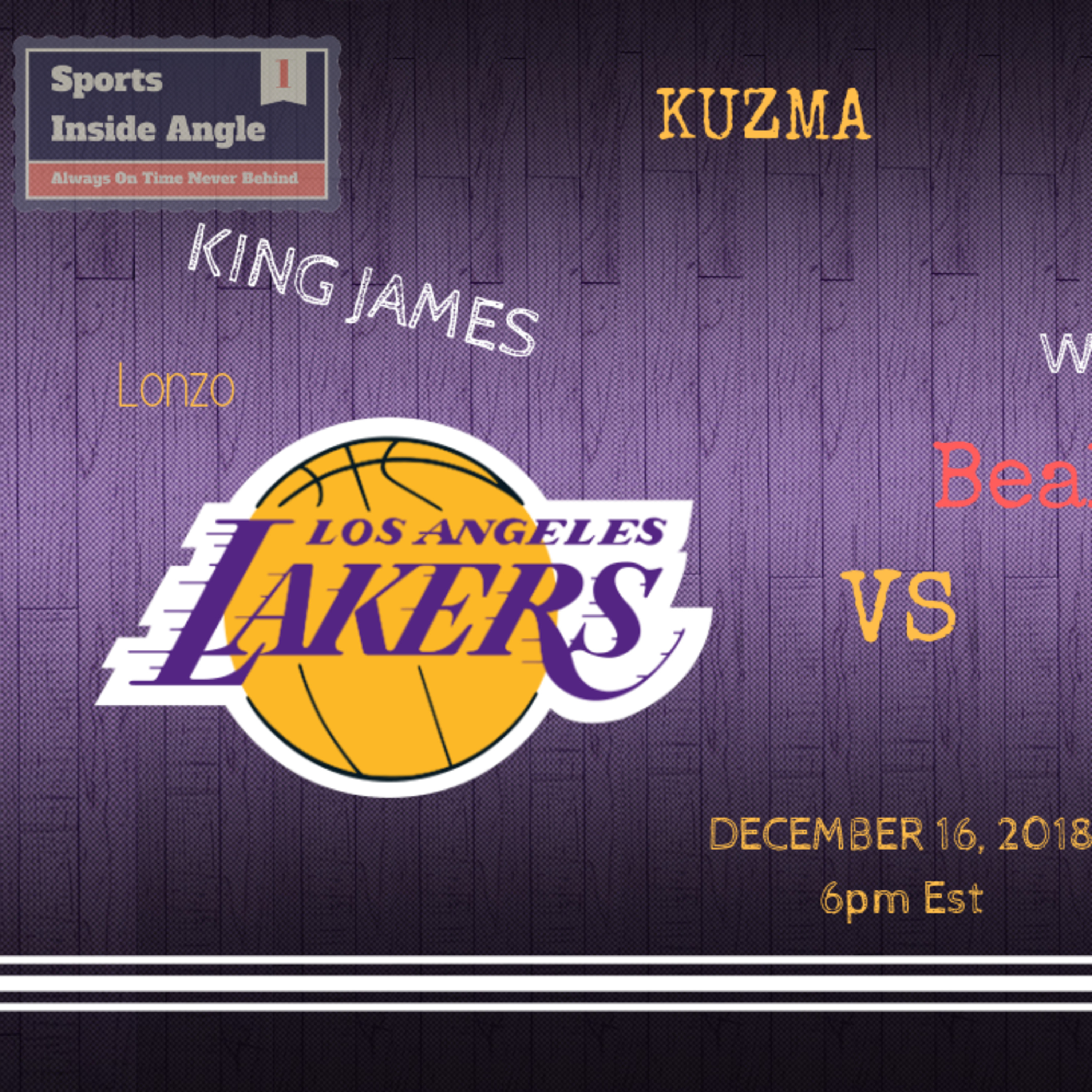 🔴Lakers vs Wizards @ the HALF🏀 episode artwork