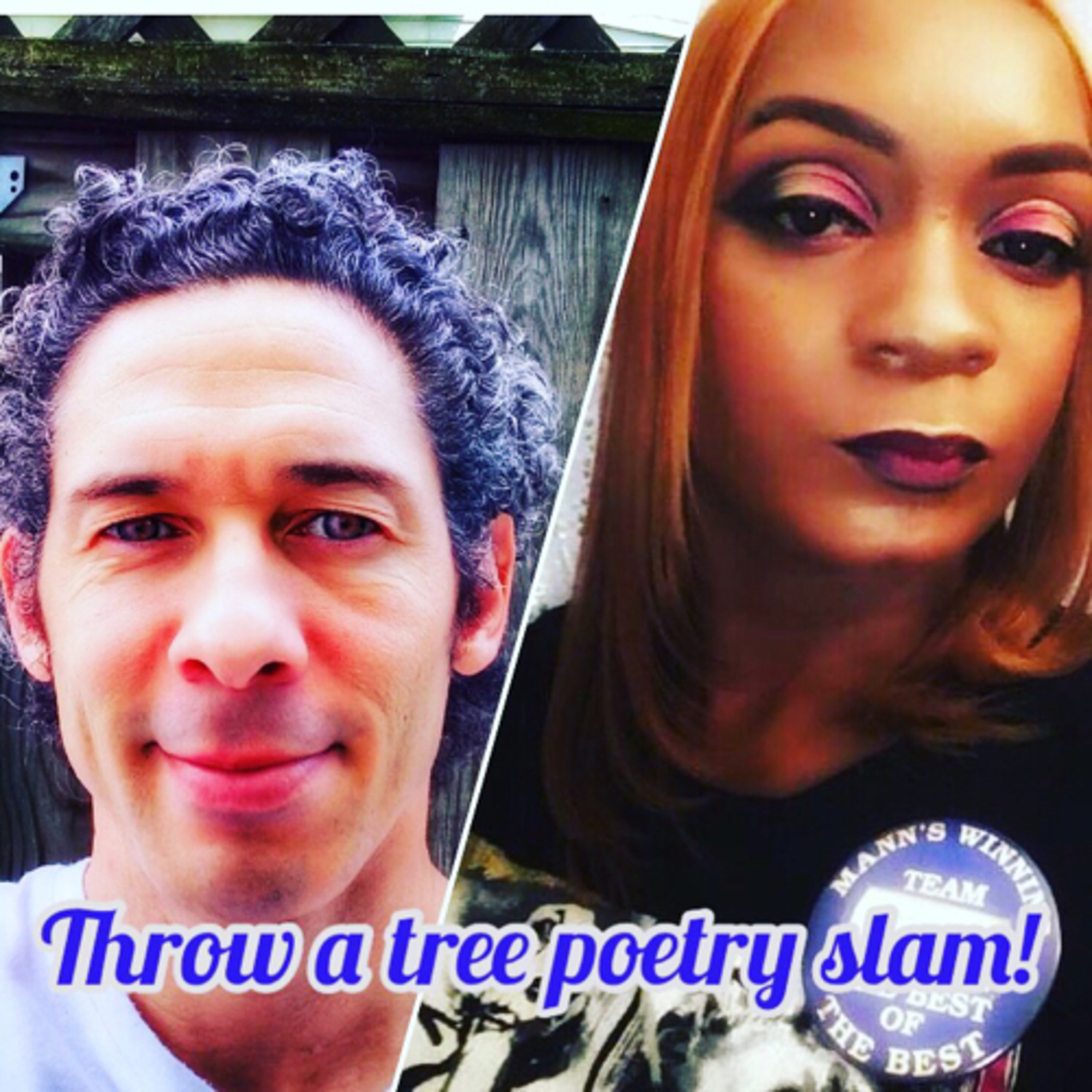 Throw a tree poetry slam  episode artwork