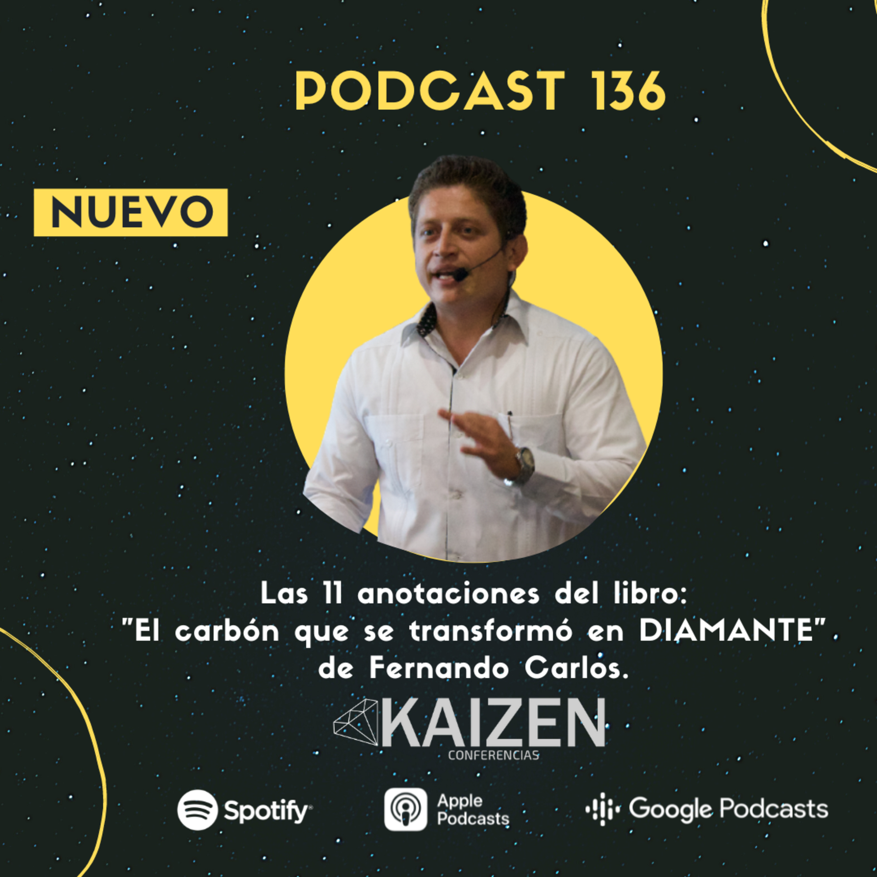 141. 11 anotaciones del libro El Carbón que se Transformó en DIAMANTE de Fernando Carlos l Kaizen Conferencias episode artwork