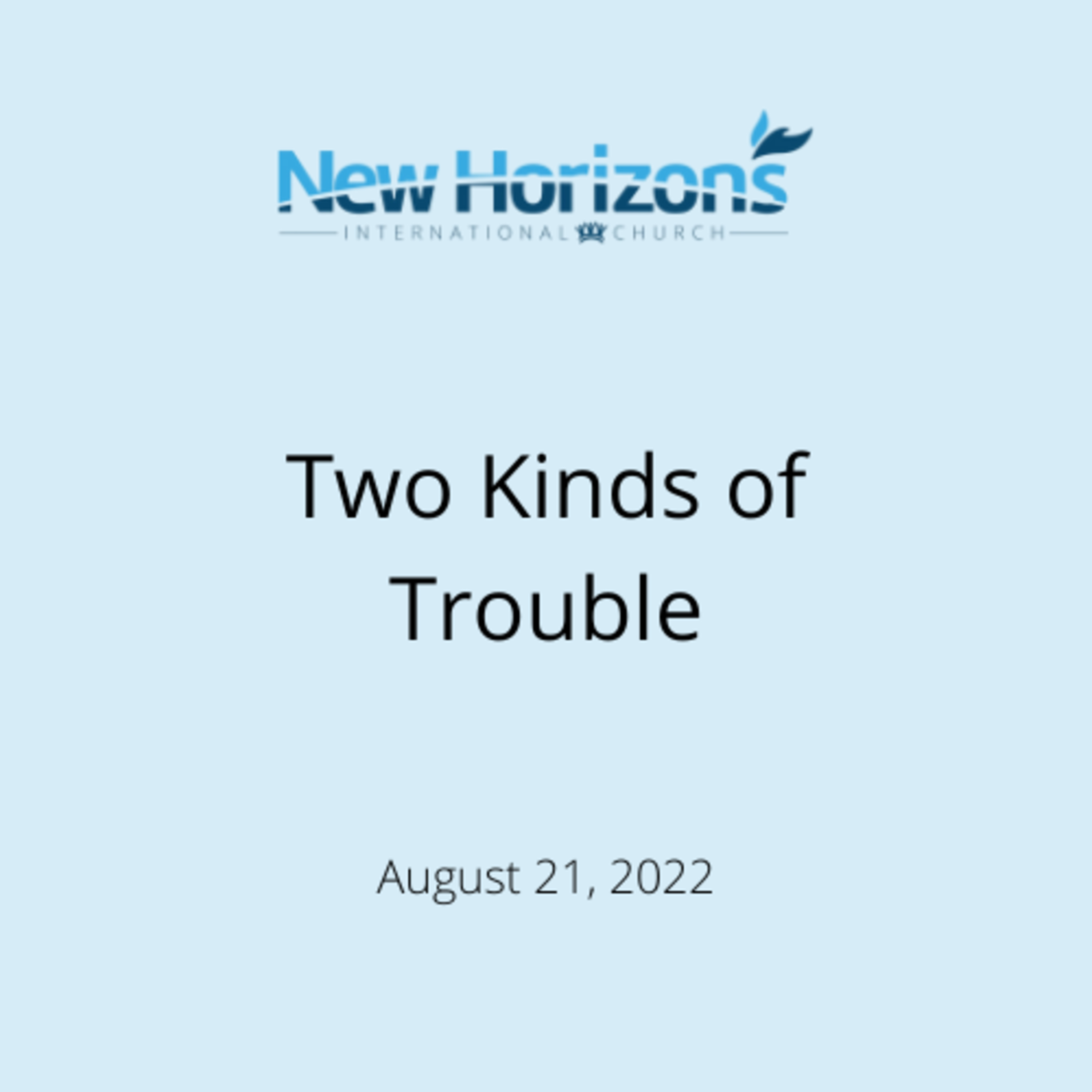 Two Kinds of Trouble episode artwork