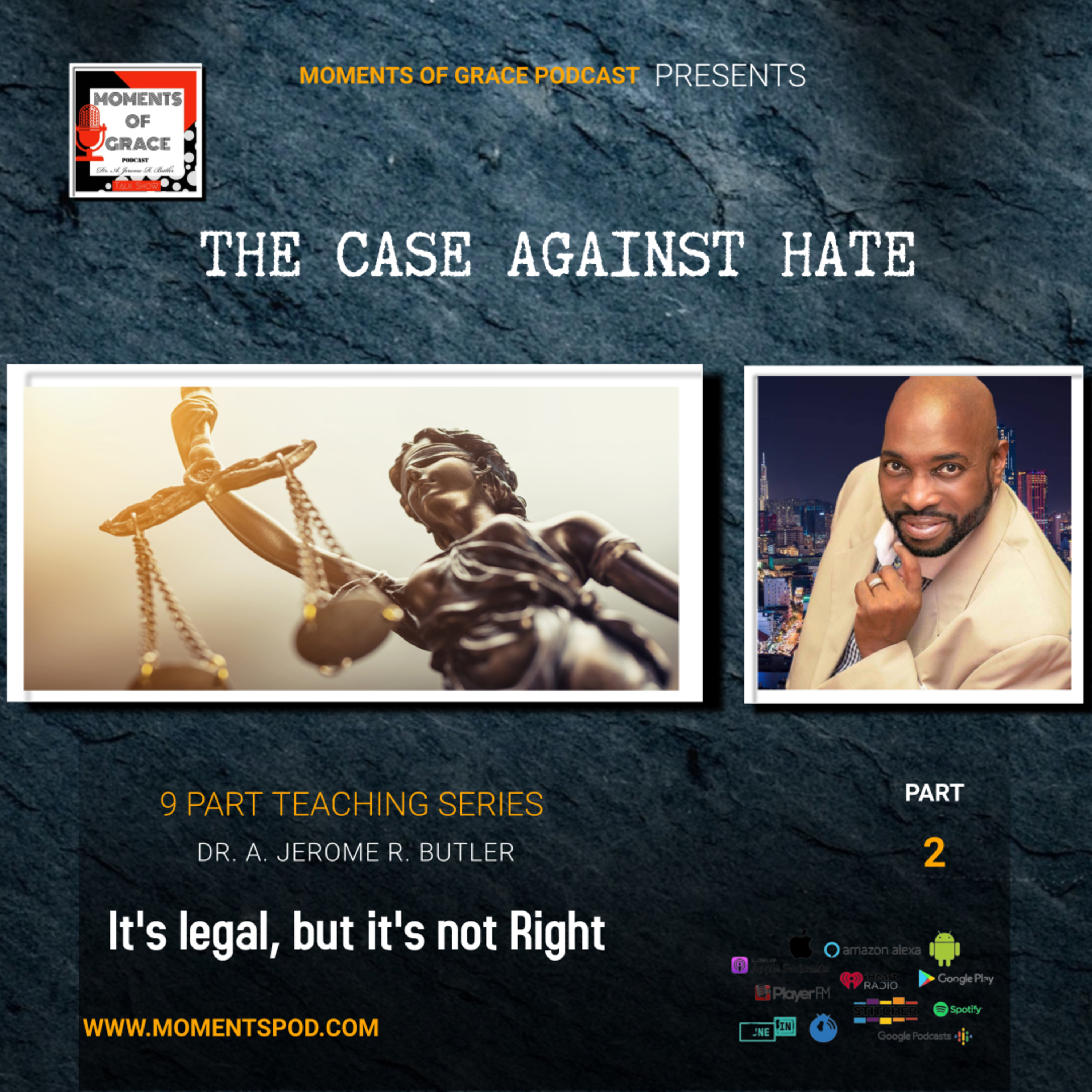 The Case Against Hate Part 2 of a 9 part series. (It's legal, but it's not Right) episode artwork
