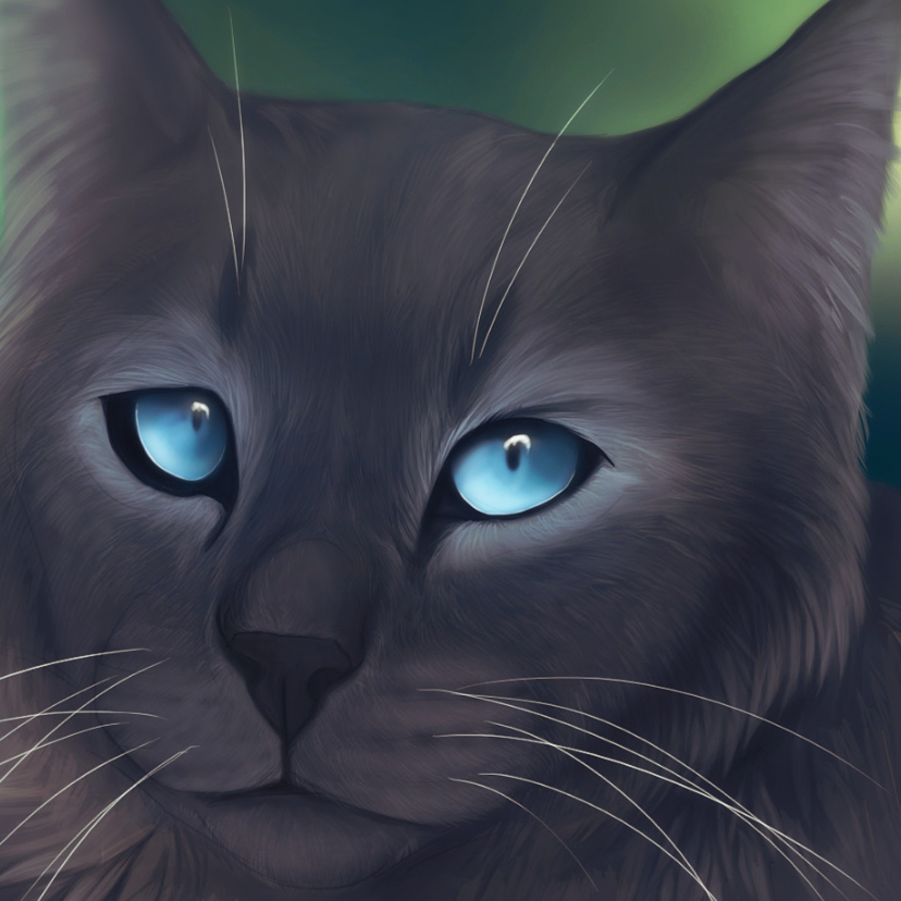 Warrior cats with Hazelbranch
