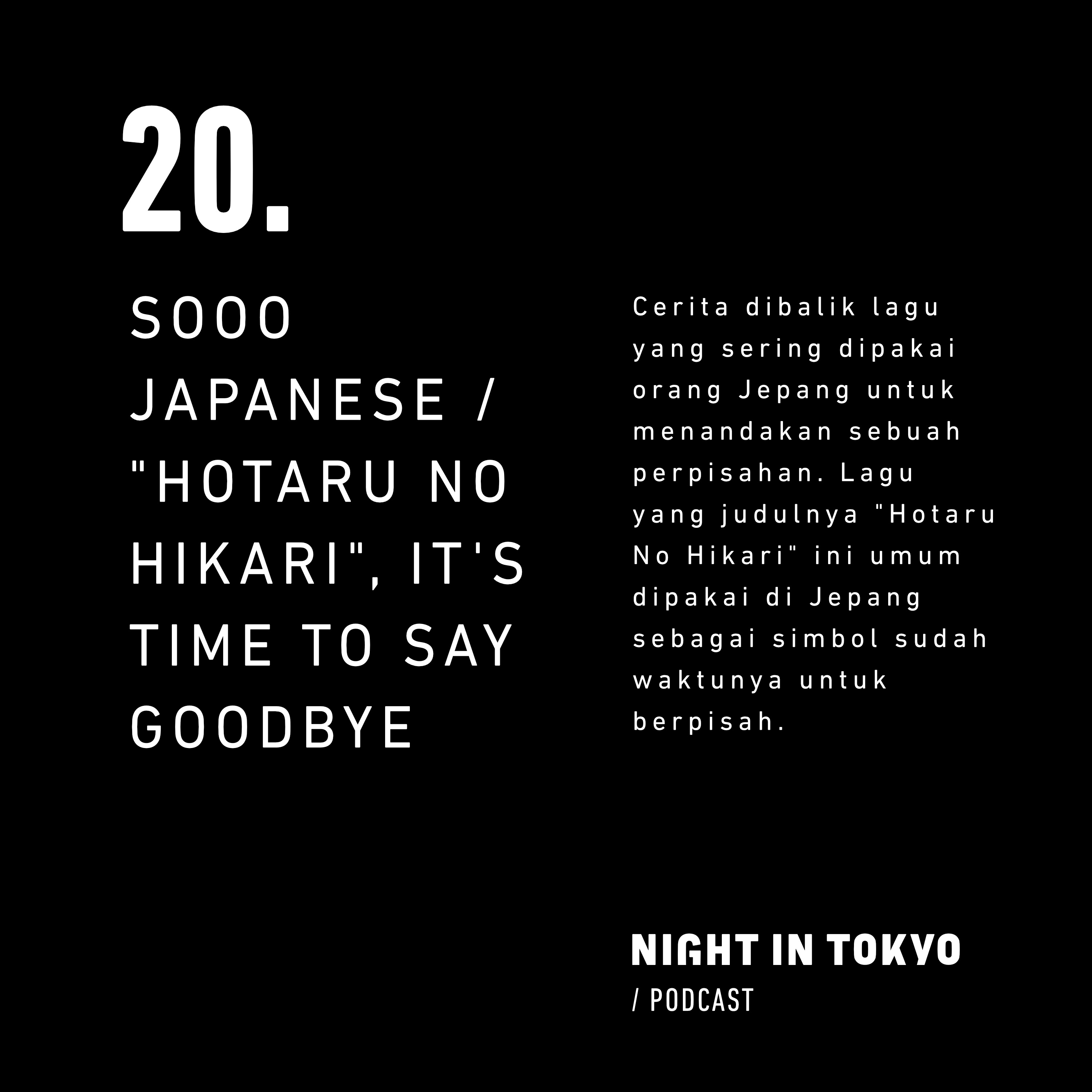 Night in Tokyo