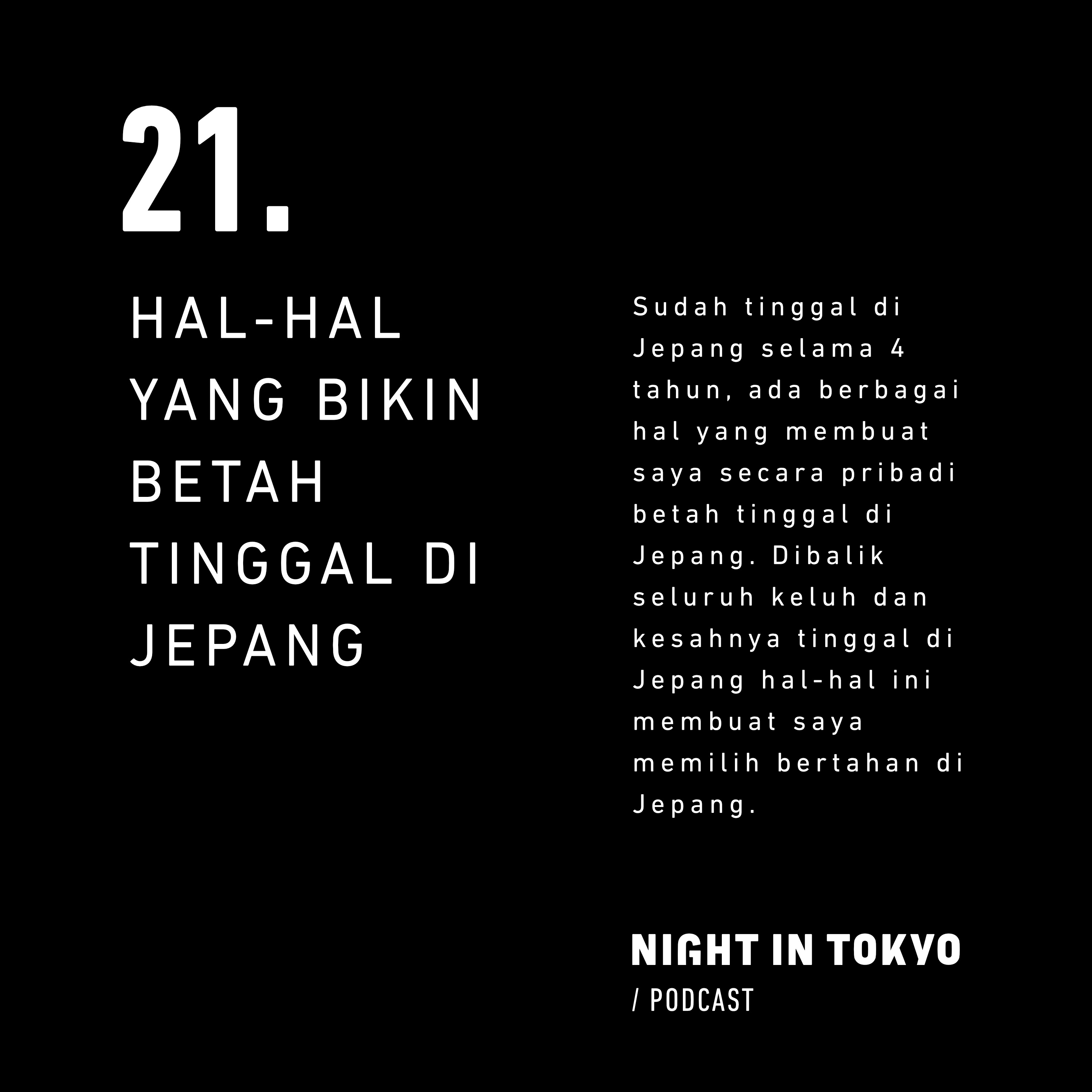 Night in Tokyo