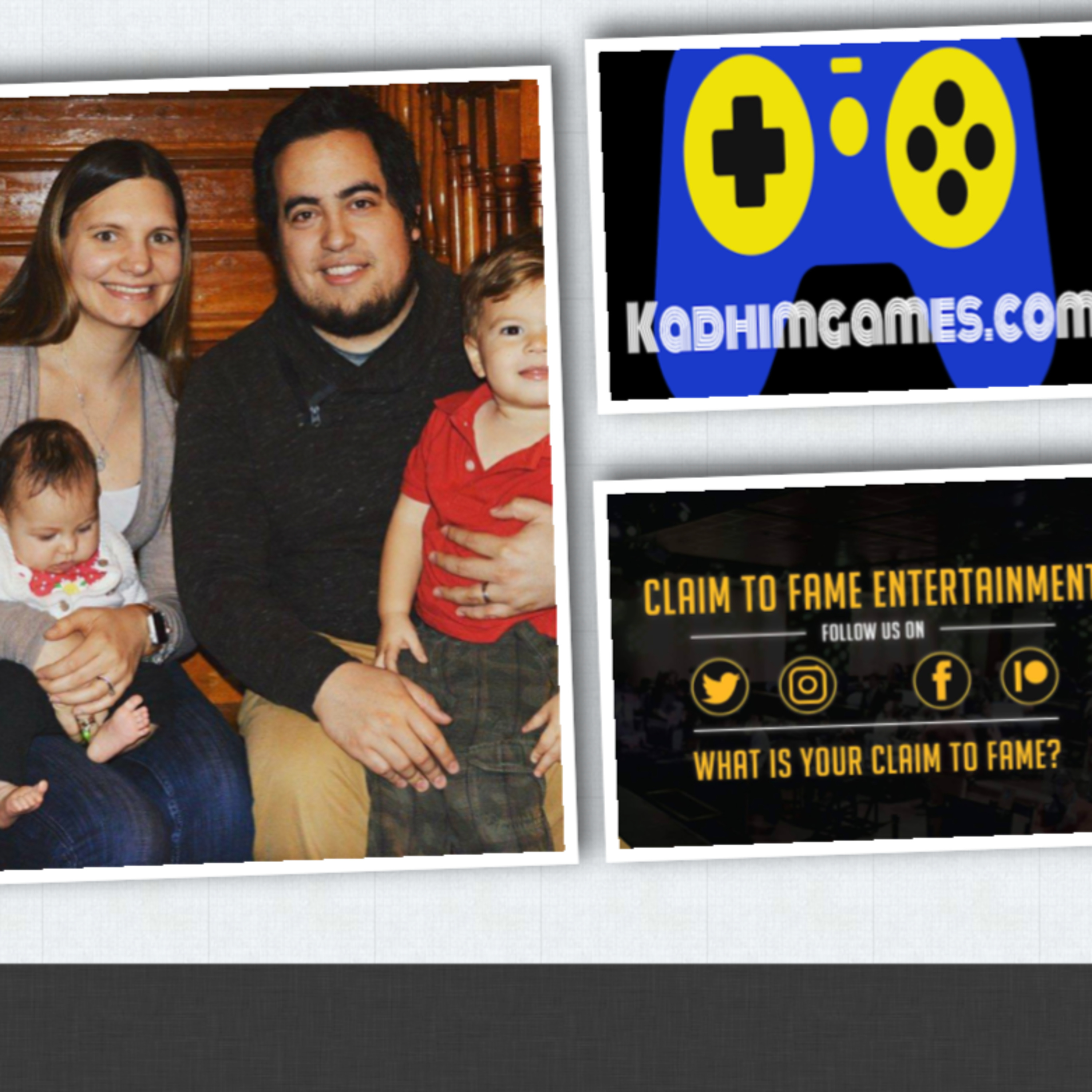 Kadhim's Korner Gaming Podcast: Claim to Fame Entertainment L.L.C Esports Host and Sponsor joins the podcast episode artwork